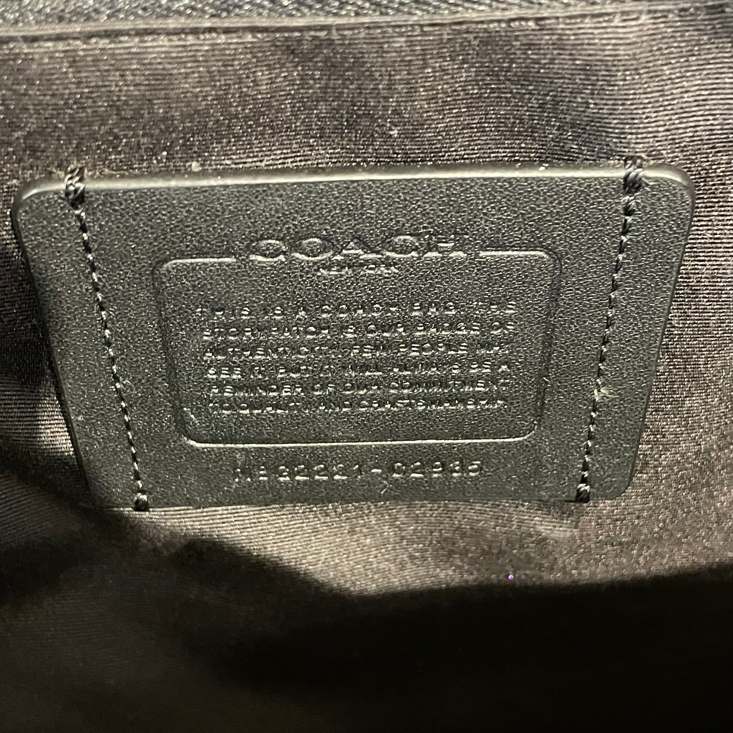 COACH/Backpack/Monogram/Leather/BLK/ view 3