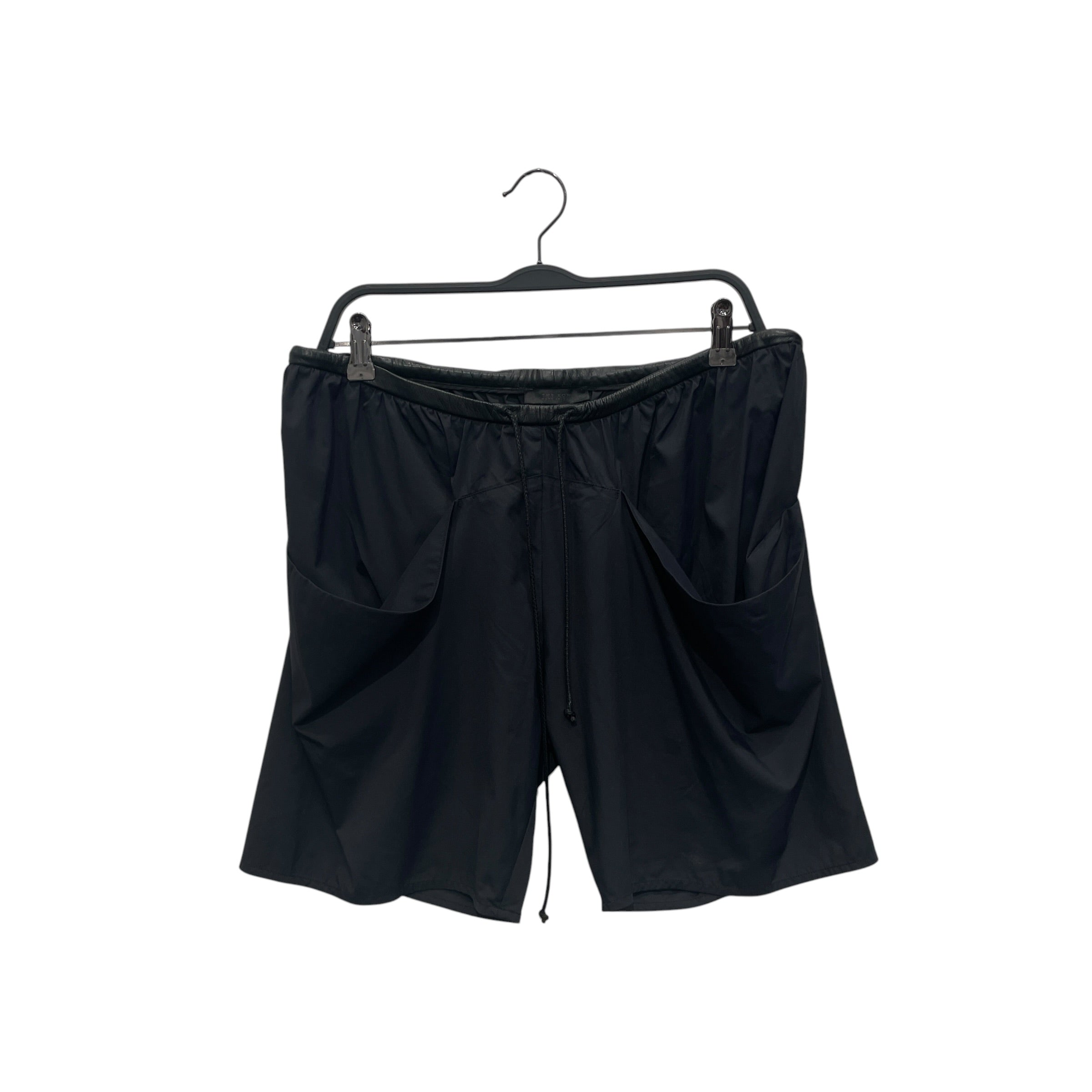 THE ROW/Shorts/S/Nylon/BLK/LEATHER WAIST SHORT view 1