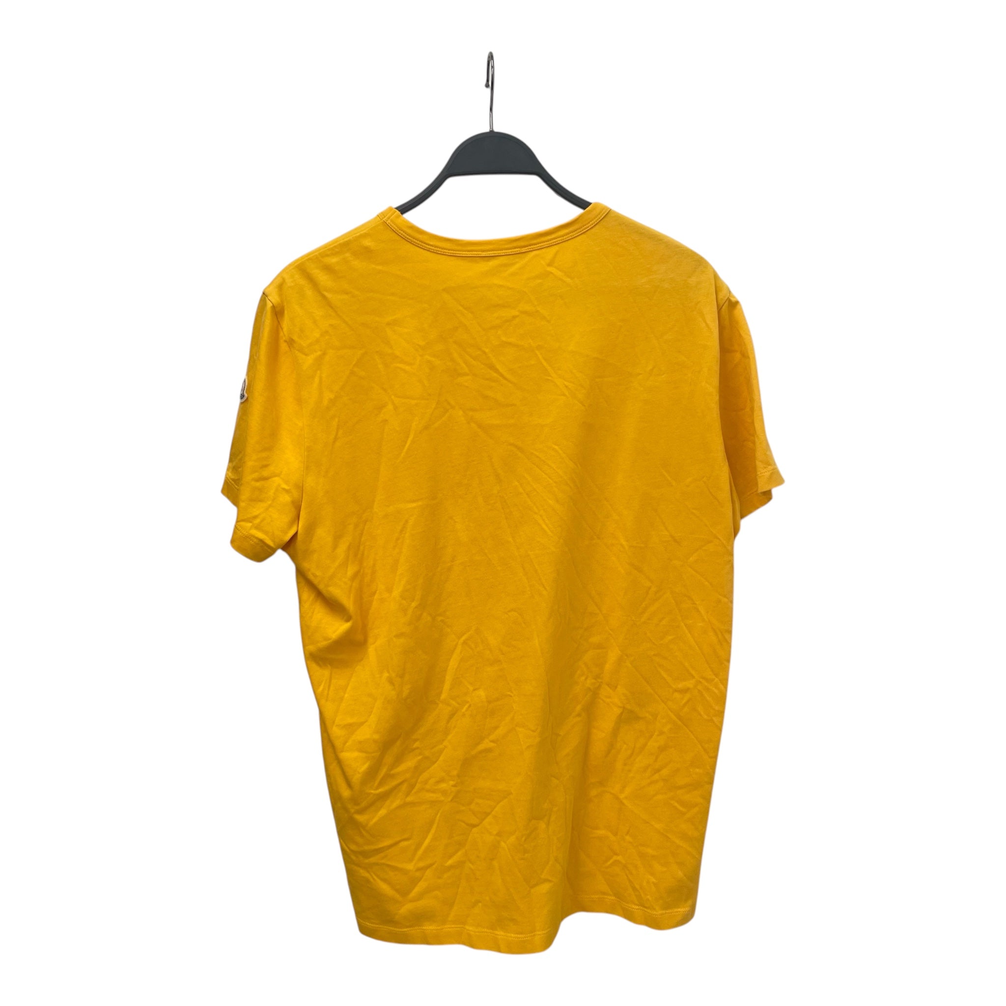 MONCLER/T-Shirt/XL/Cotton/YEL/Monclear red logo view 2