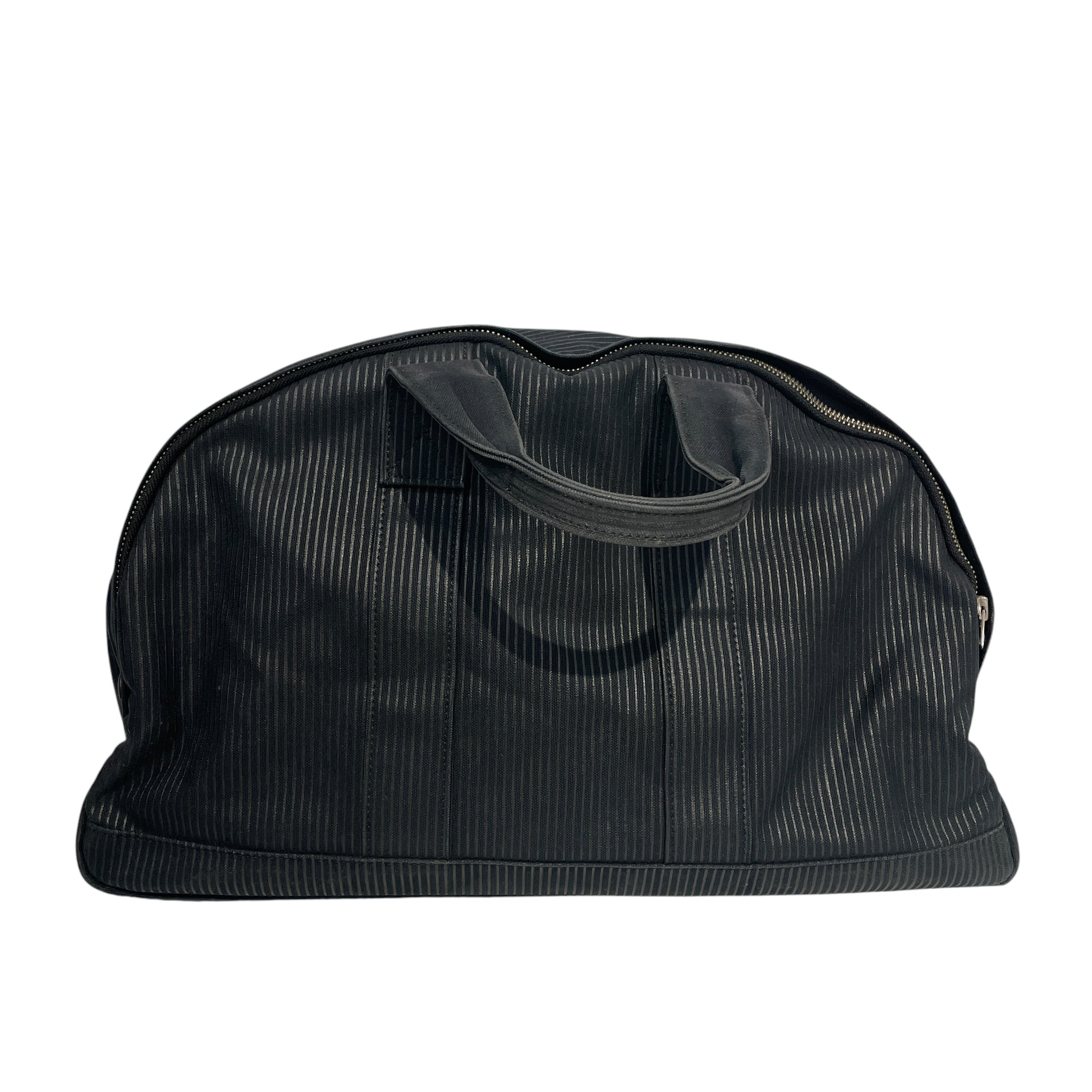 PORTER/Boston Bag/Stripe/Nylon/NVY/DOUBLE ZIP SHINY PINSTRIPE view 3