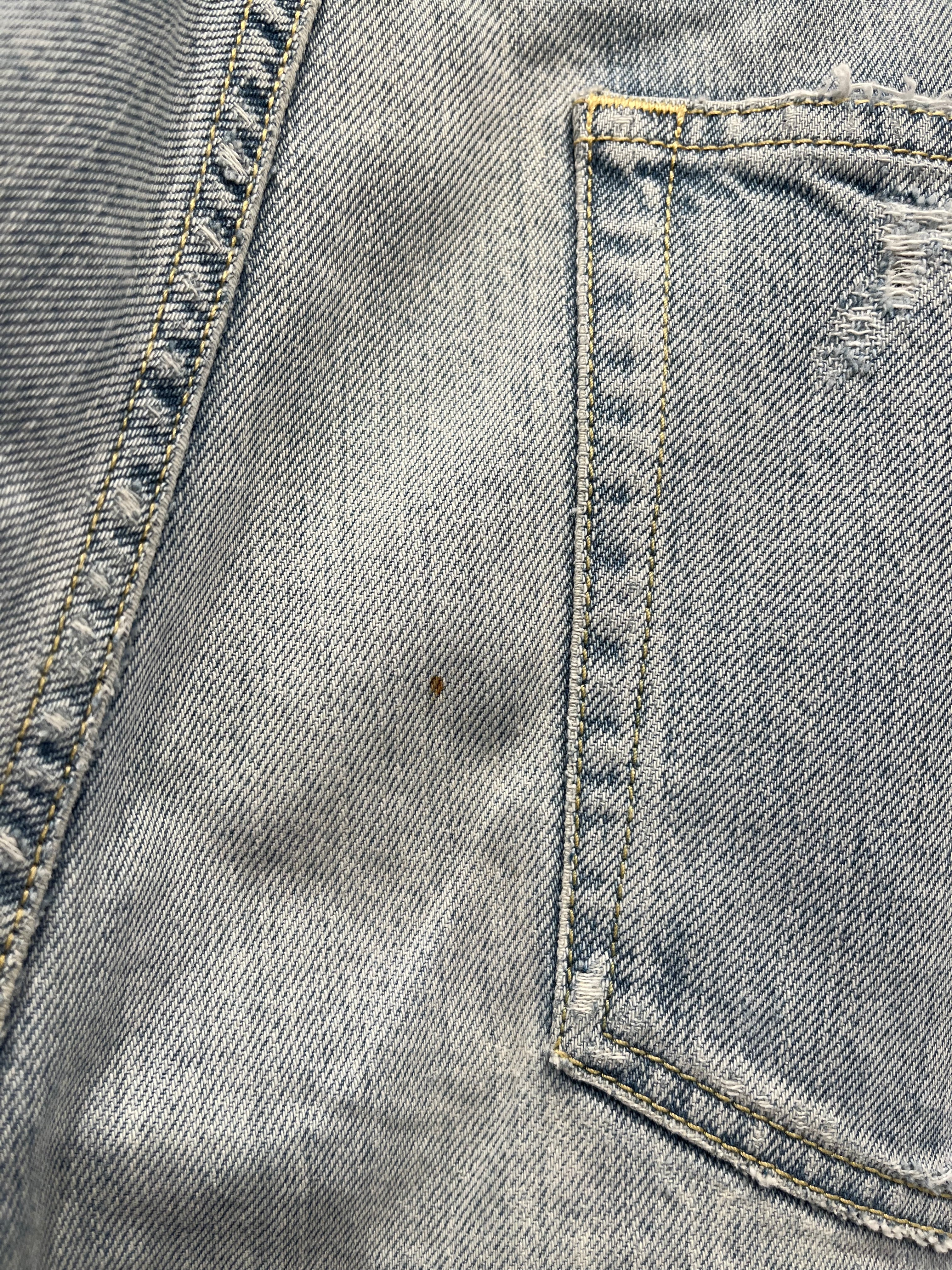 GOLDEN GOOSE/Shorts/32/Denim/BLU/BUTTONS ON BOTH SIDES view 5