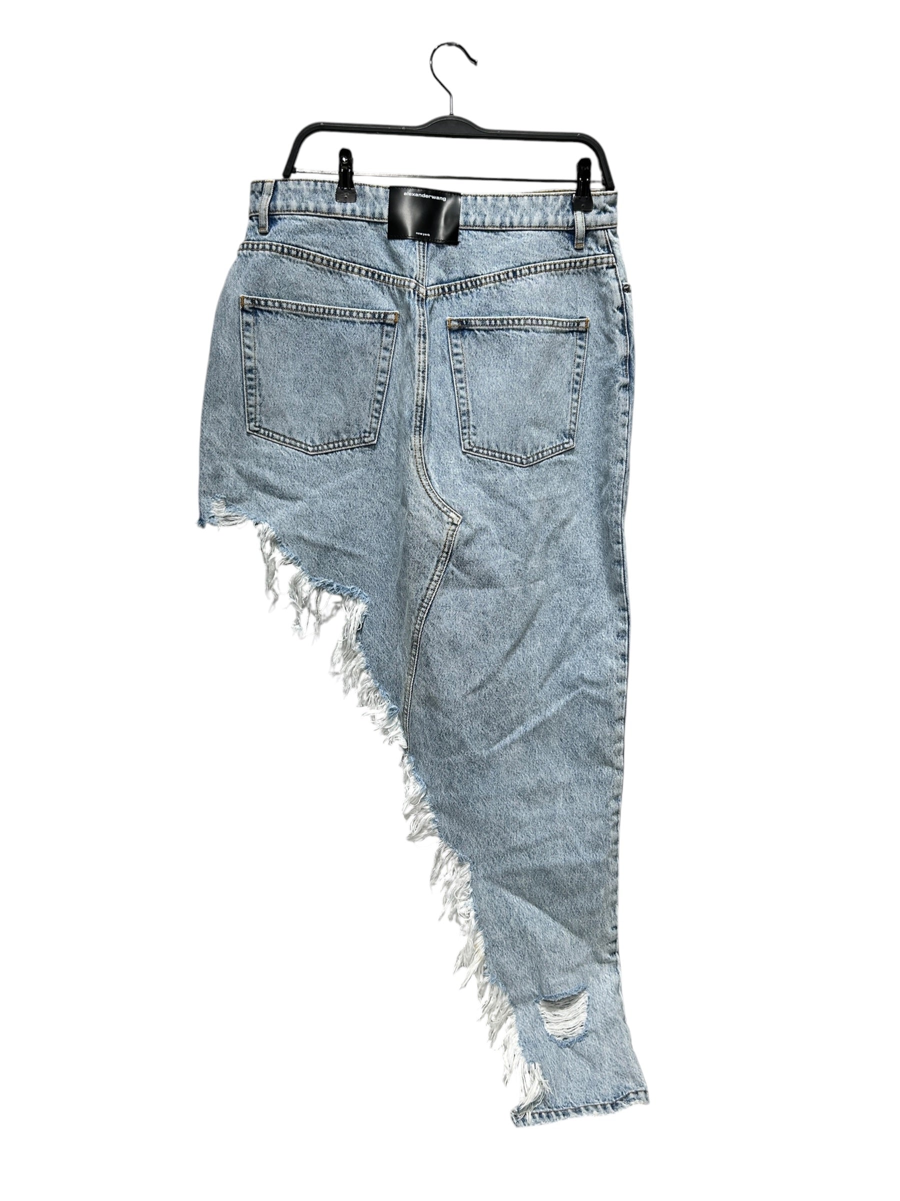 Alexander Wang/Long Skirt/32/Denim/BLU/ASYMMETRICAL view 2