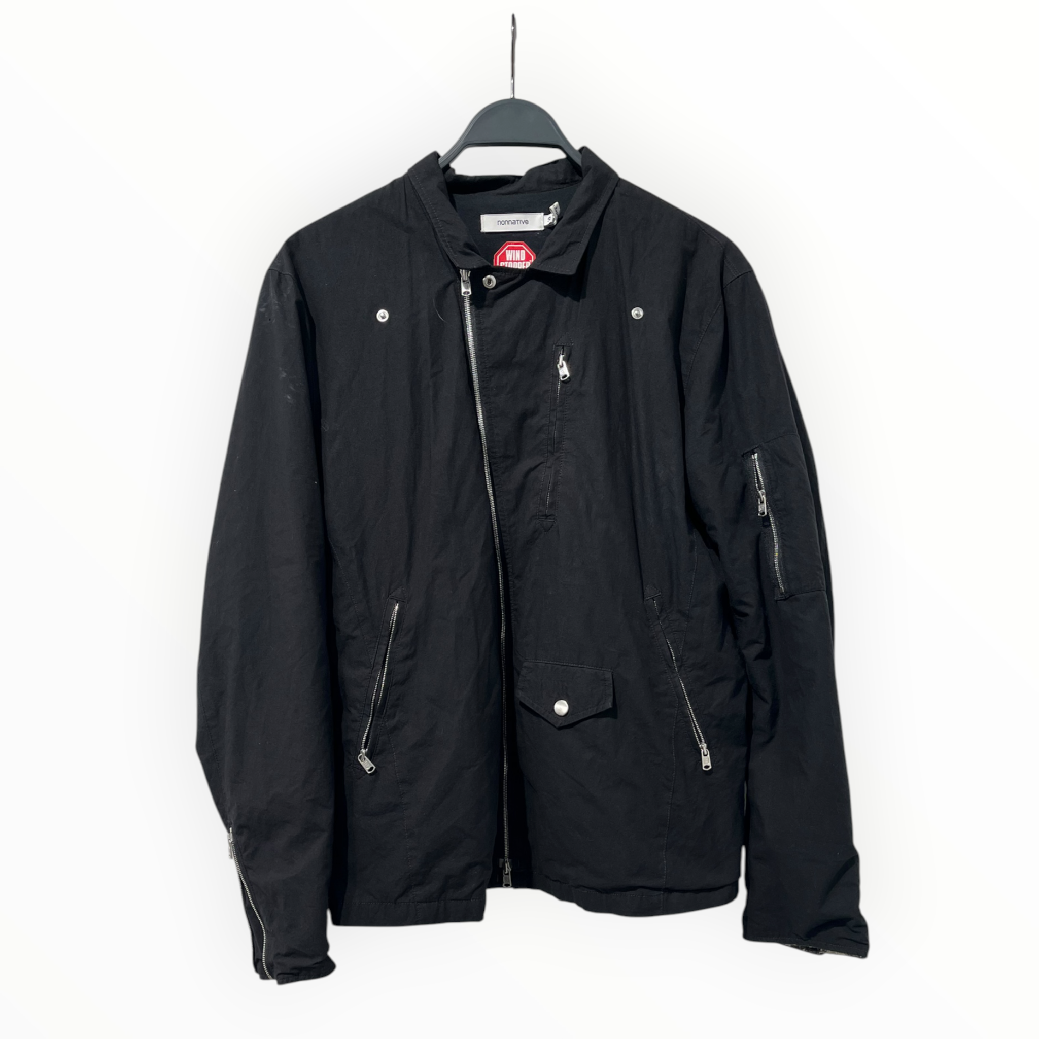 NONNATIVE/Jacket/3/Cotton/BLK/WIND STOPPER view 1