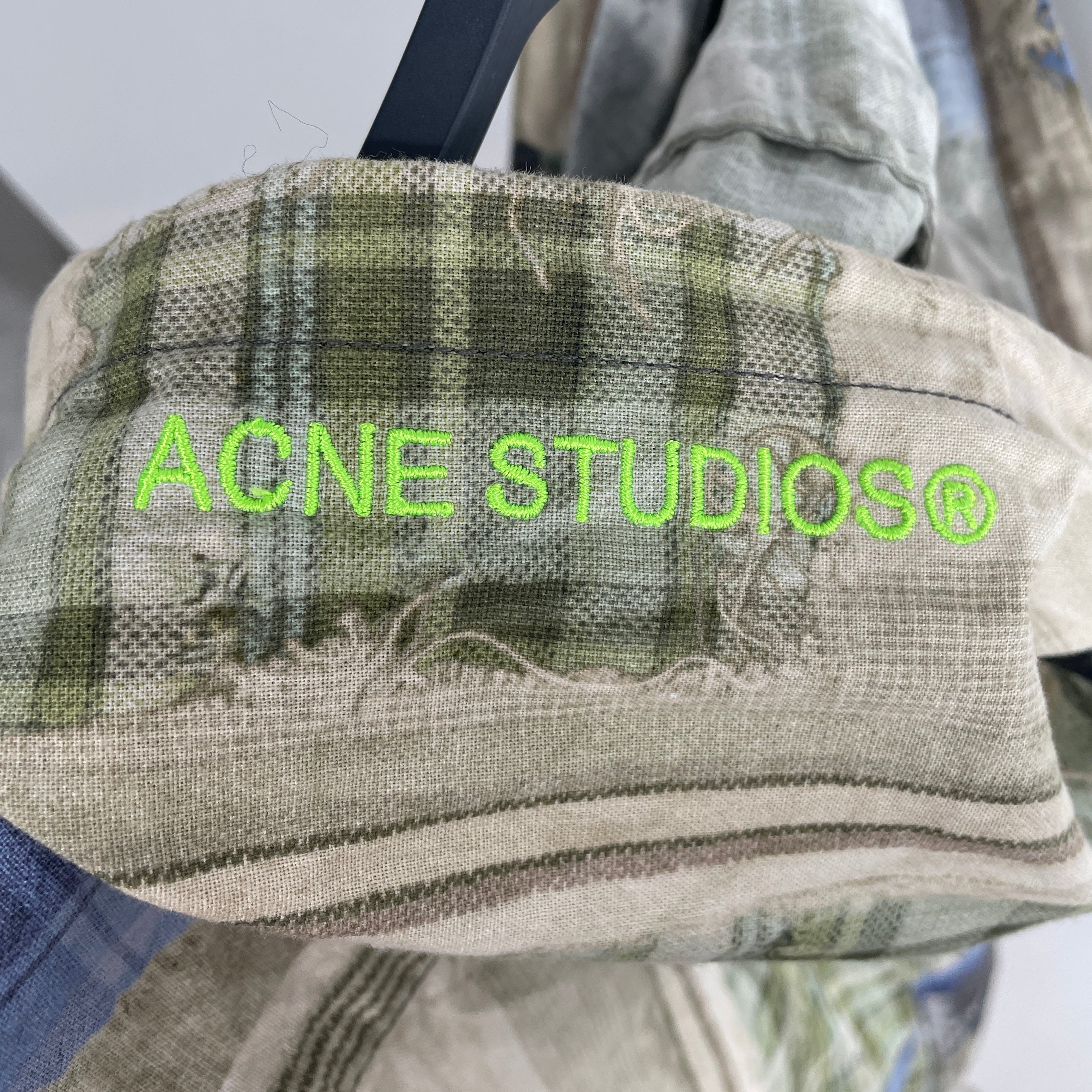 Acne Studios/Vest/44/Cotton/MLT/PRINT HOODED GILET view 3