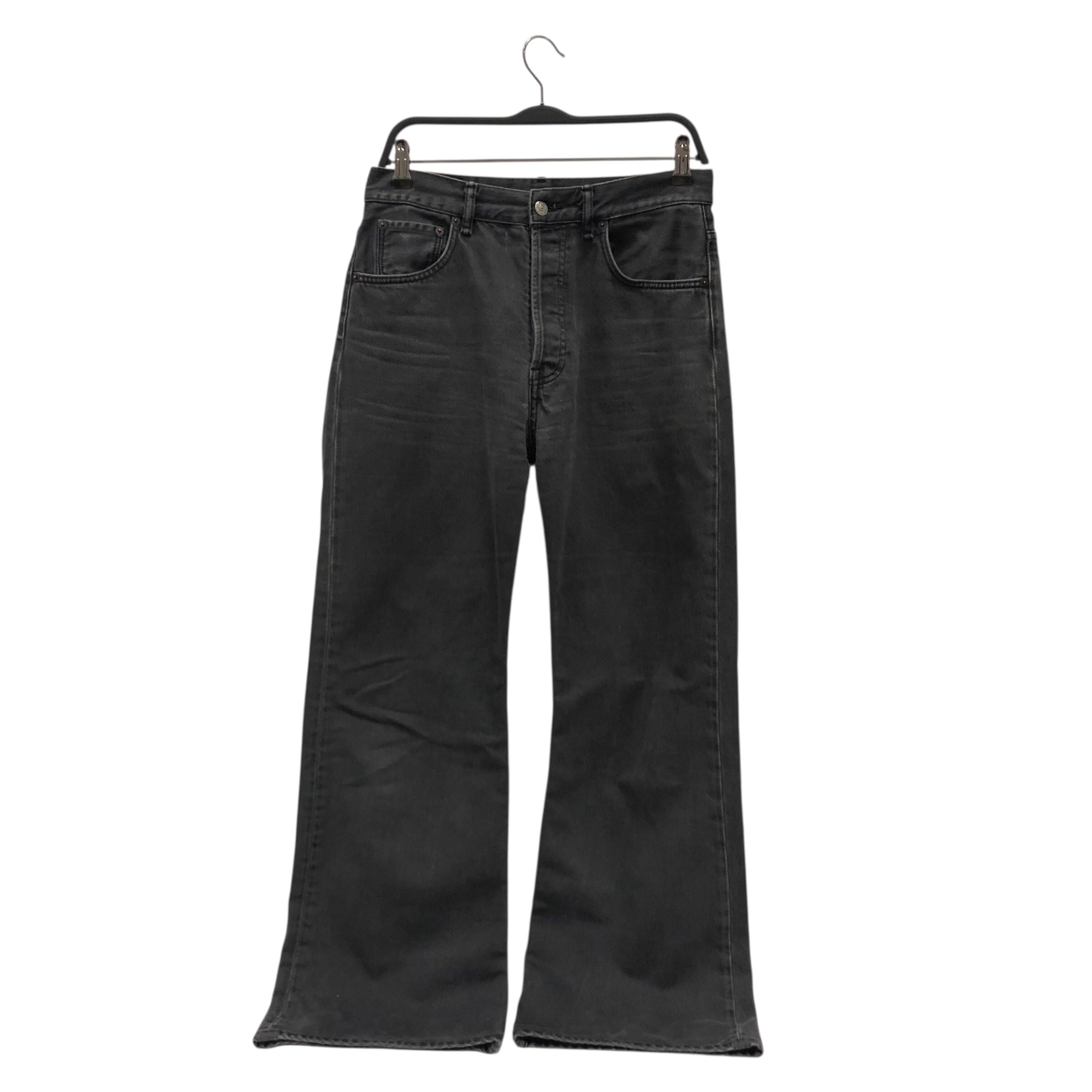 Acne Studios/Straight Pants/32/Cotton/GRY/ view 1