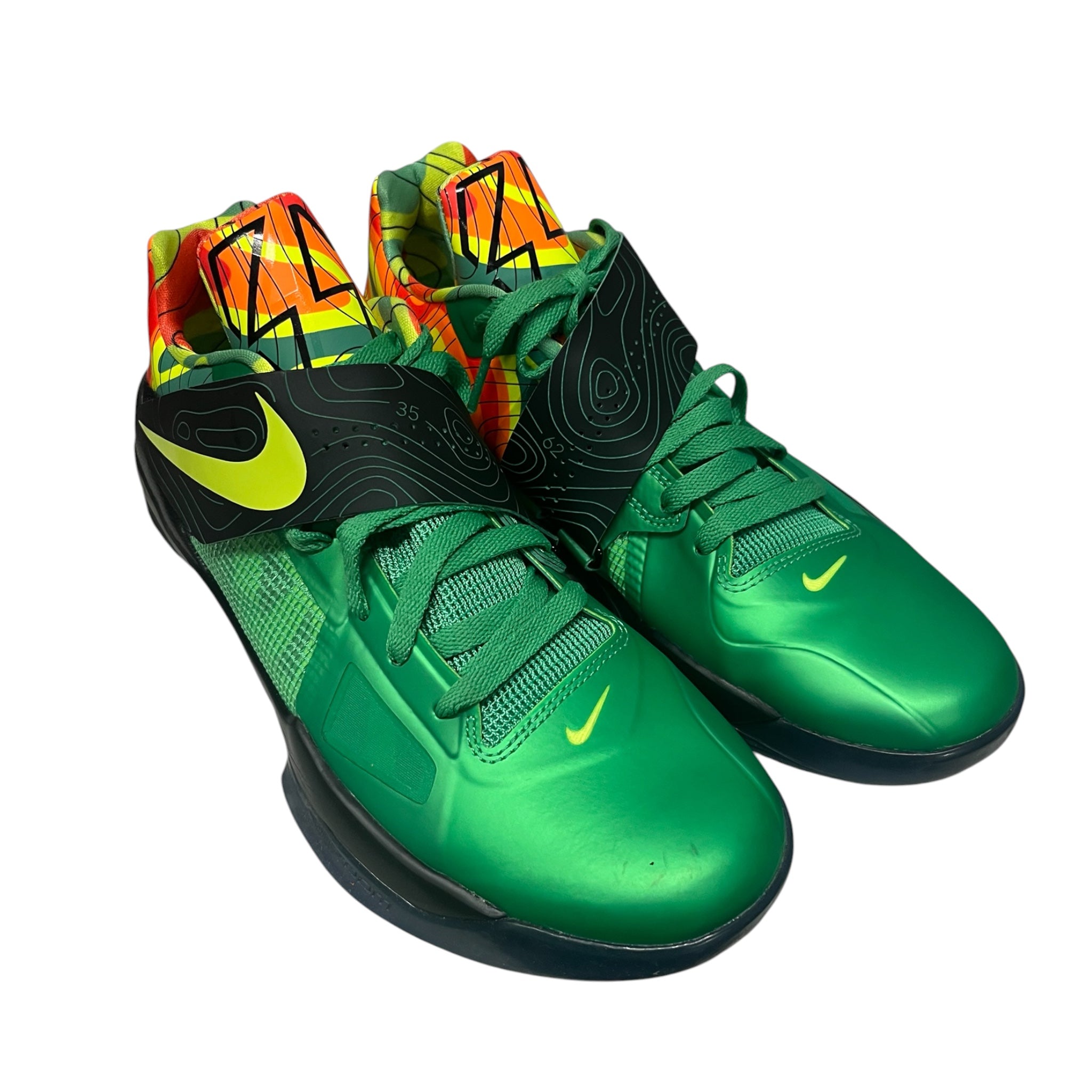 NIKE/Low-Sneakers/US 9.5/Leather/GRN/KD WEATHERMAN view 1