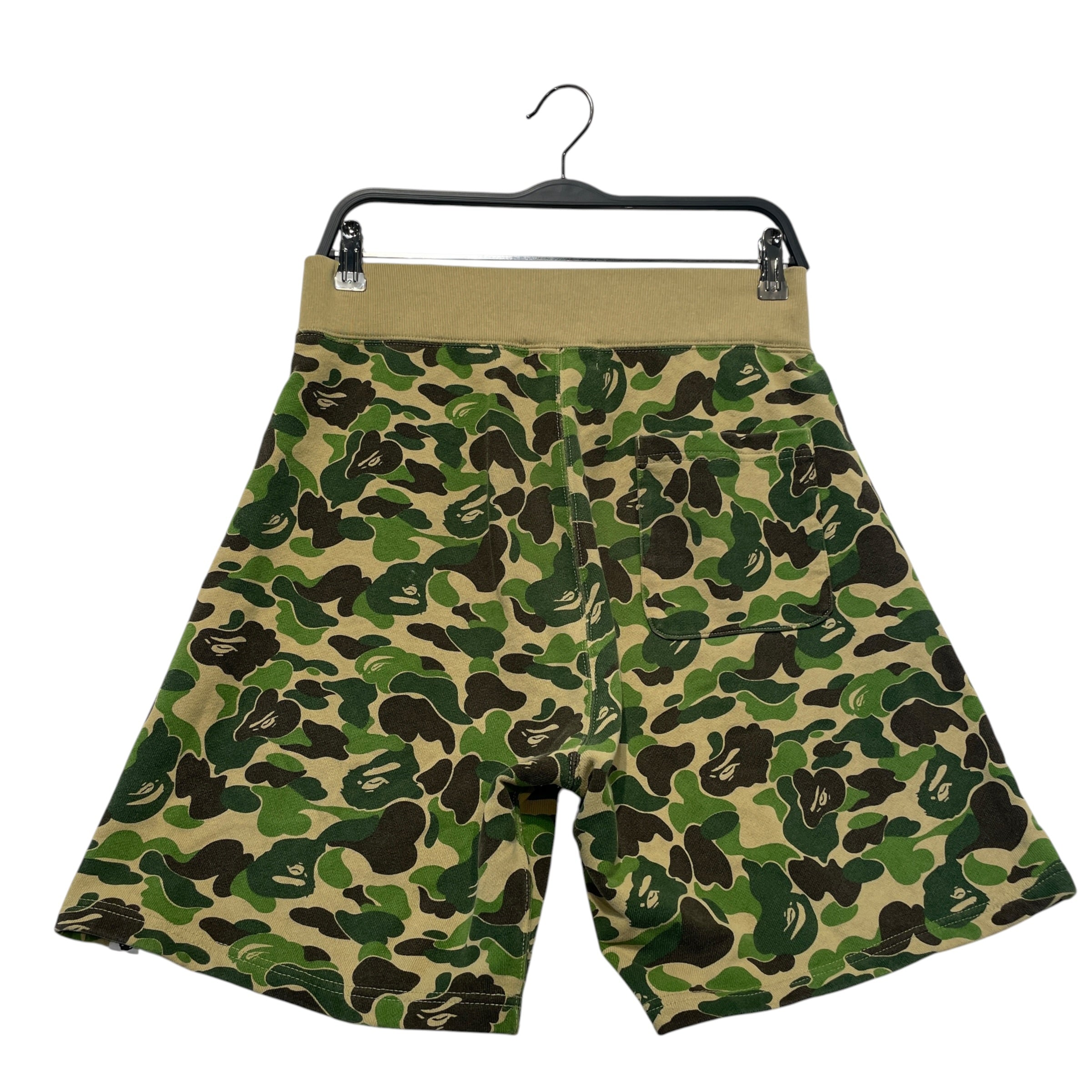 A BATHING APE/Shorts/M/Cotton/GRN/Camouflage/Shark Shorts view 2