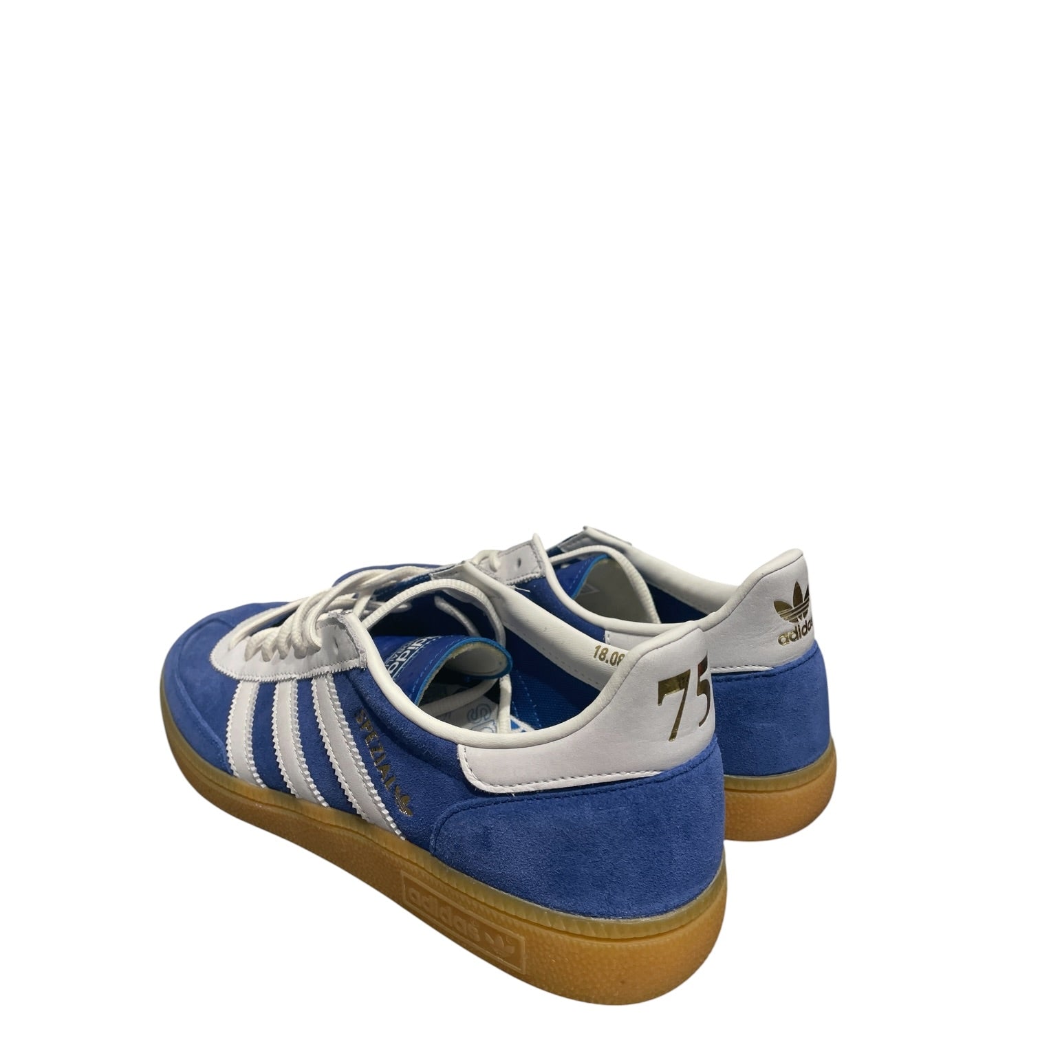 adidas/Low-Sneakers/US 10/Suede/BLU/Handball view 2
