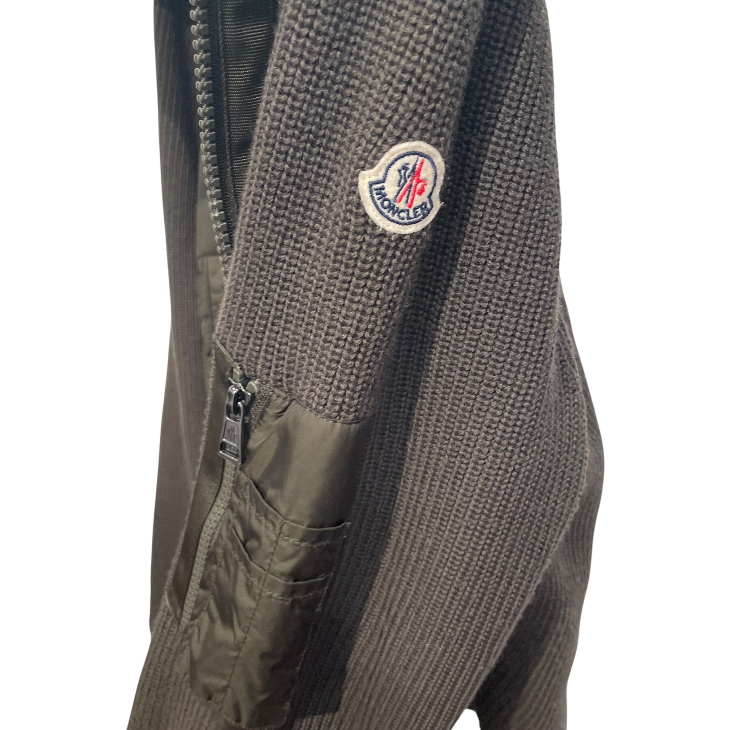 MONCLER/Cardigan/XXL/Nylon/GRN/ZIP UP PUFFER VEST/CARGIGAN view 5