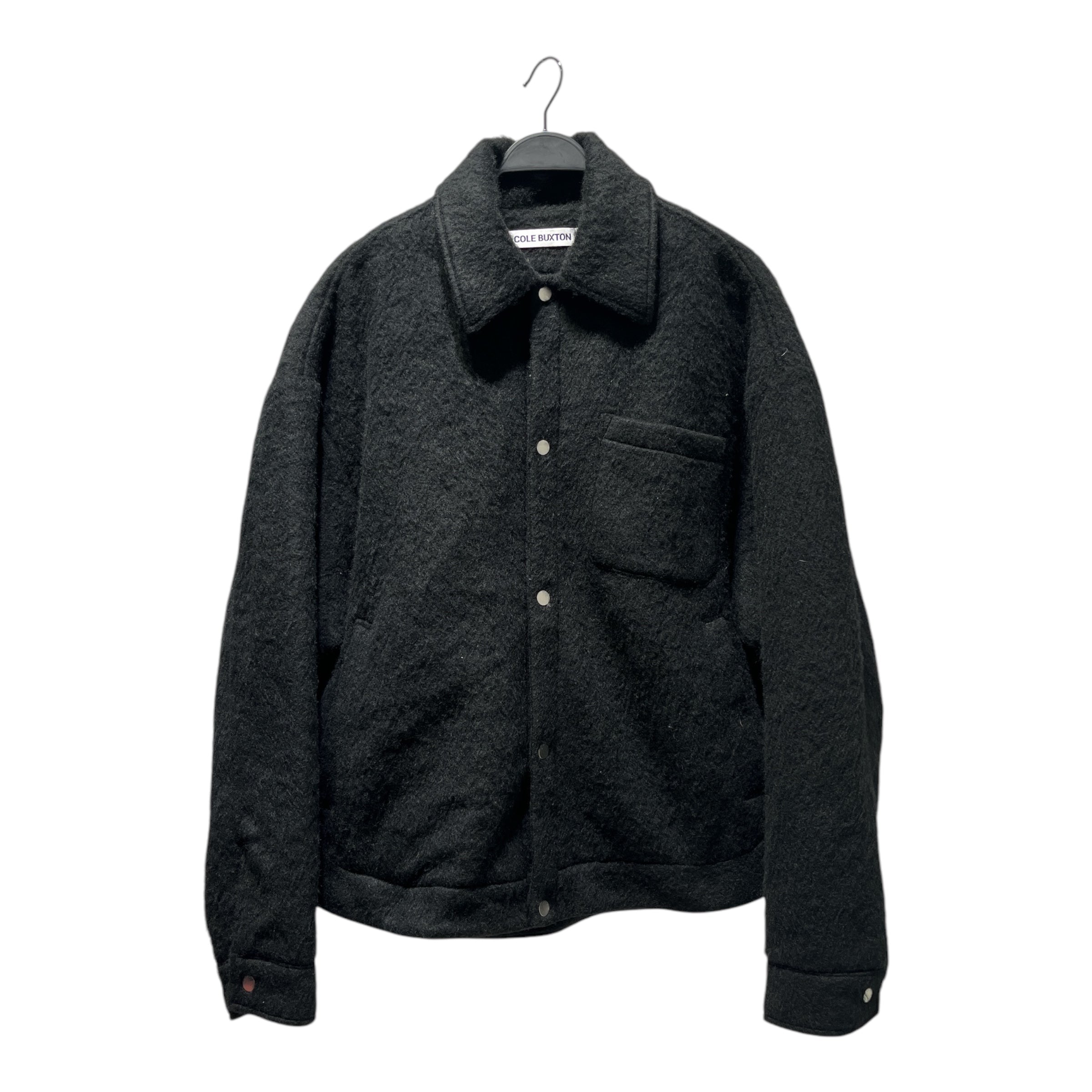 COLE BUXTON/Coat/M/Wool/BLK/ view 1