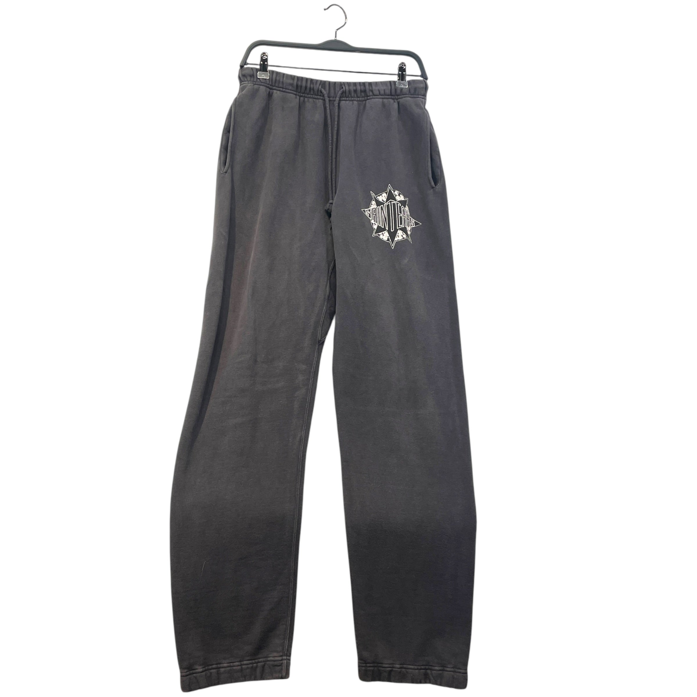 SAINT MICHAEL x DENIM TEARS/Pants/M/Cotton/GRY/ view 1