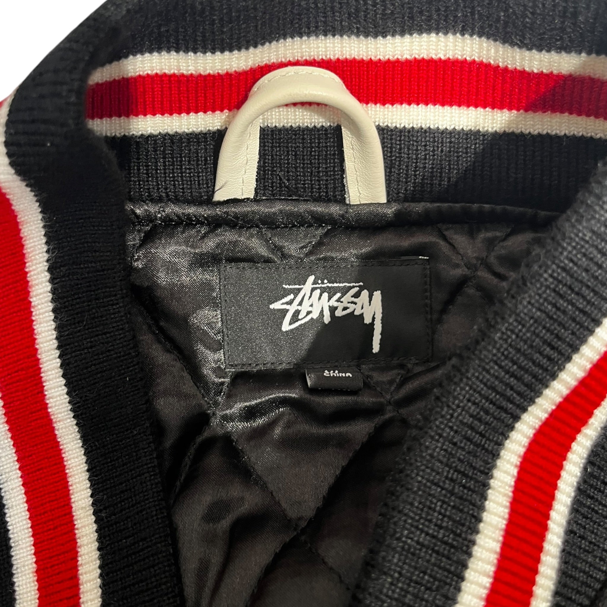 STUSSY/Souvenir Jkt/XL/Cotton/BLK/patches throughout view 3