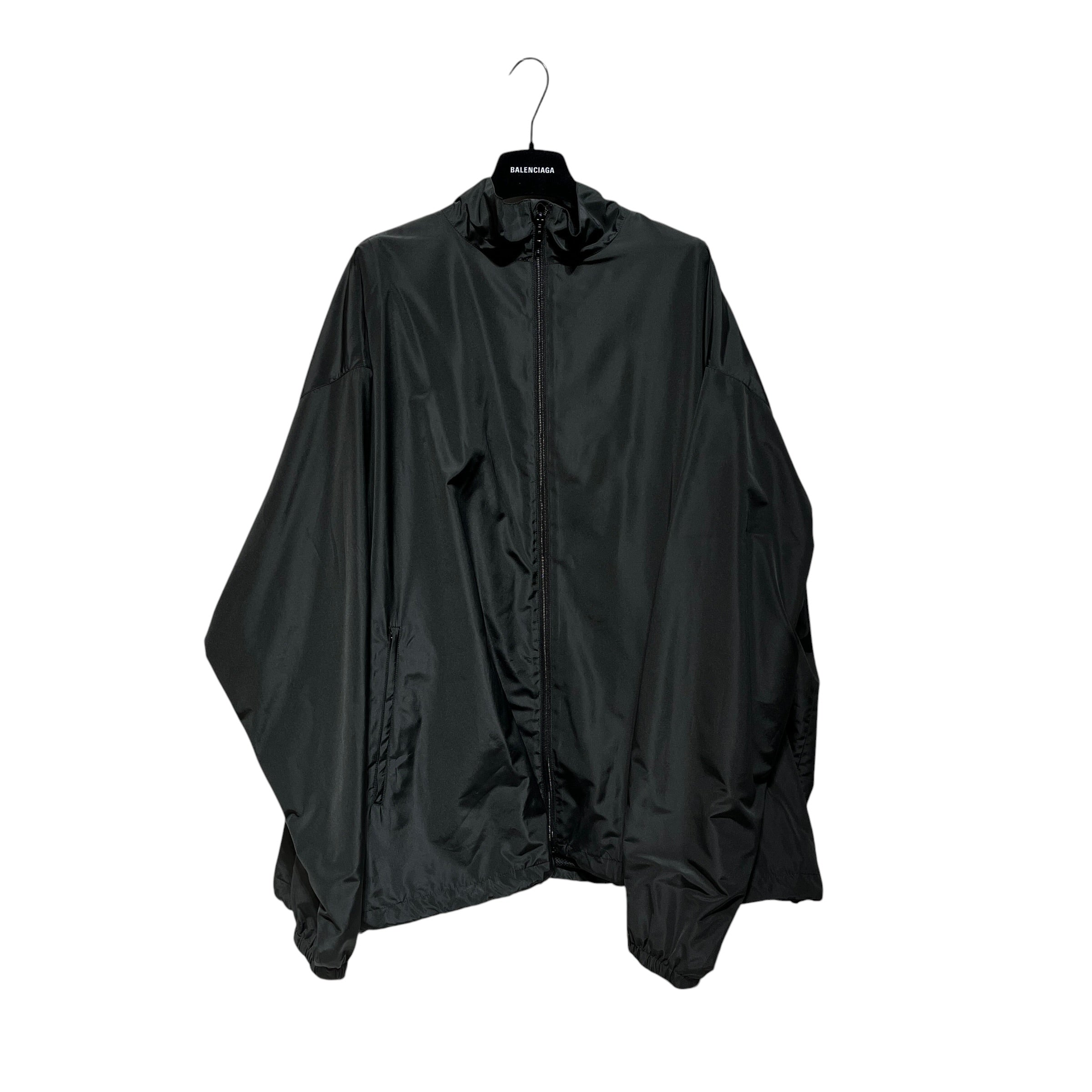 BALENCIAGA/LS T-Shirt/L/Cotton/BLK/ribbed skin-tight view 1