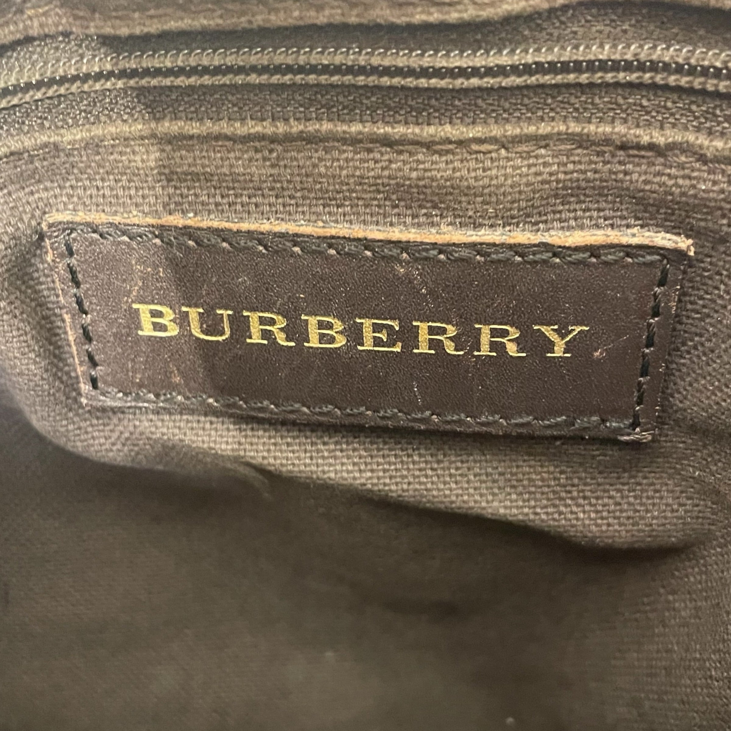 BURBERRY/Cross Body Bag/Gingham Check/Leather/MLT/Haymarket Check Harthan view 4
