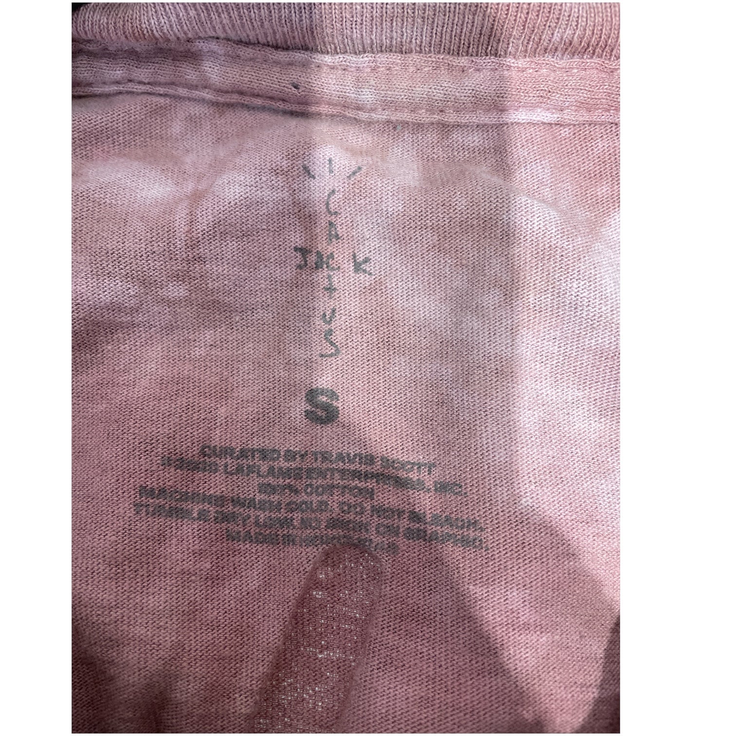 CACTUS JACK/T-Shirt/M/Cotton/PPL/TELL EM JACK view 3