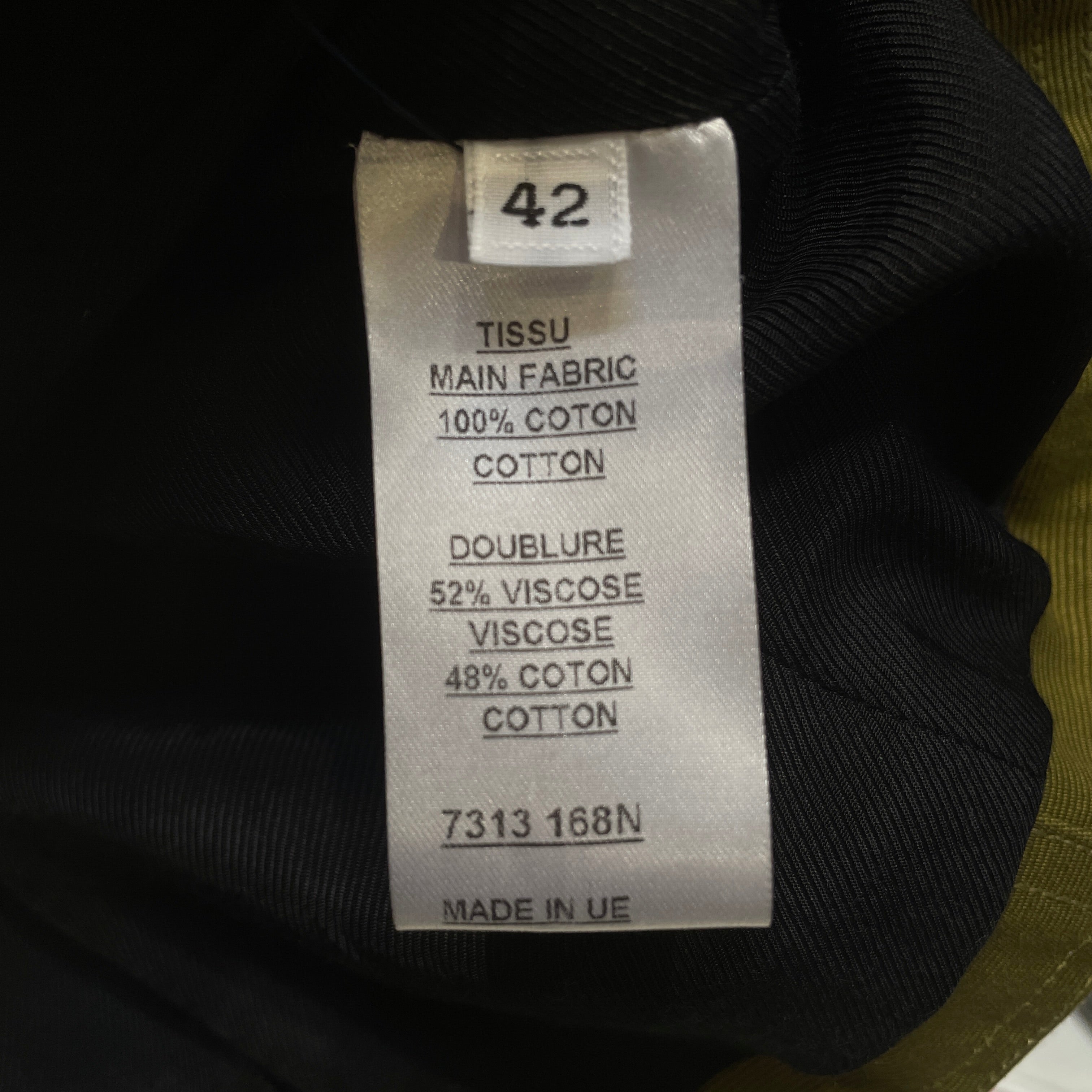 BALMAIN/Jacket/42/Cotton/GRN/TWILL/ W PIN view 4