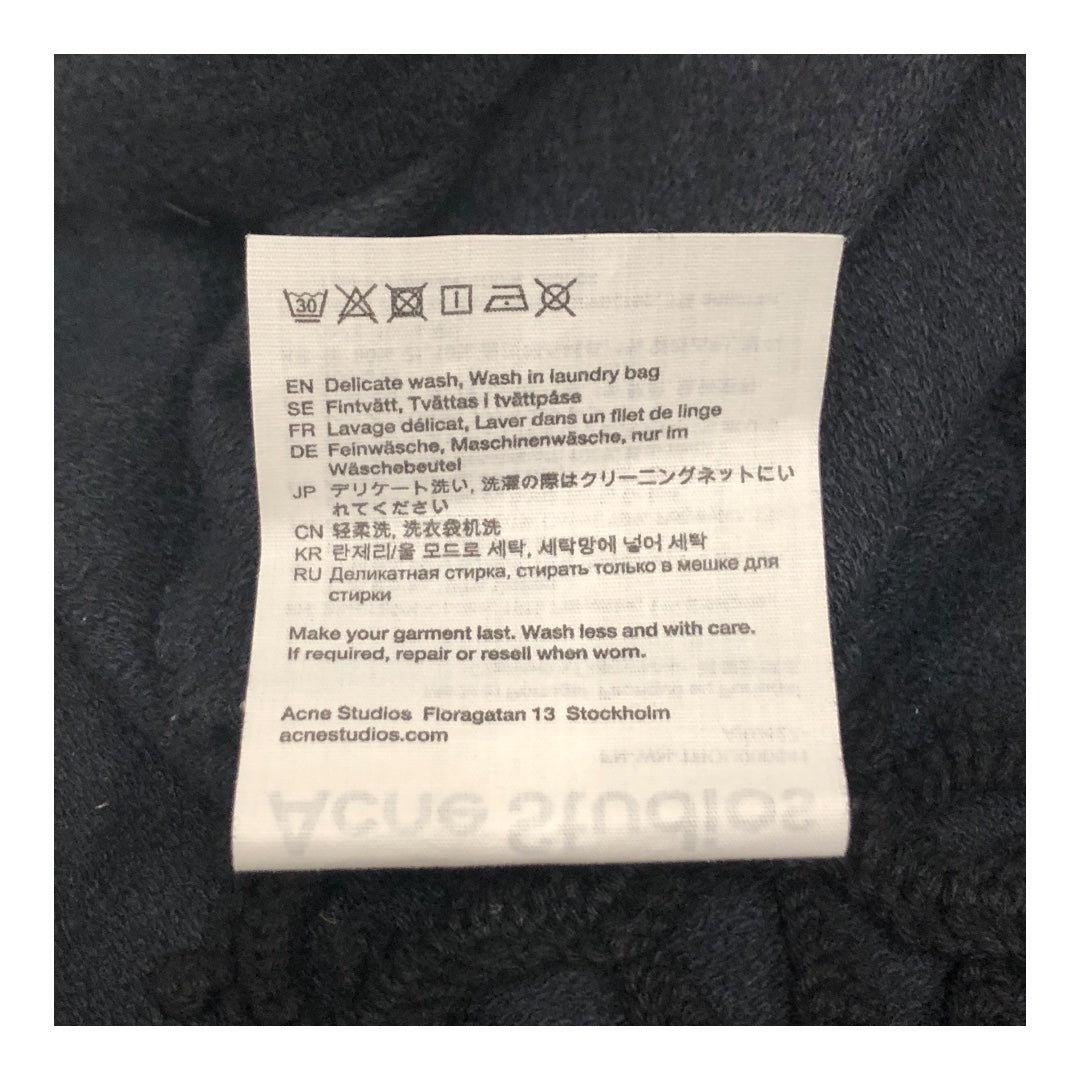 Acne Studios/Bootcut Pants/L/Cotton/BLK/ view 4