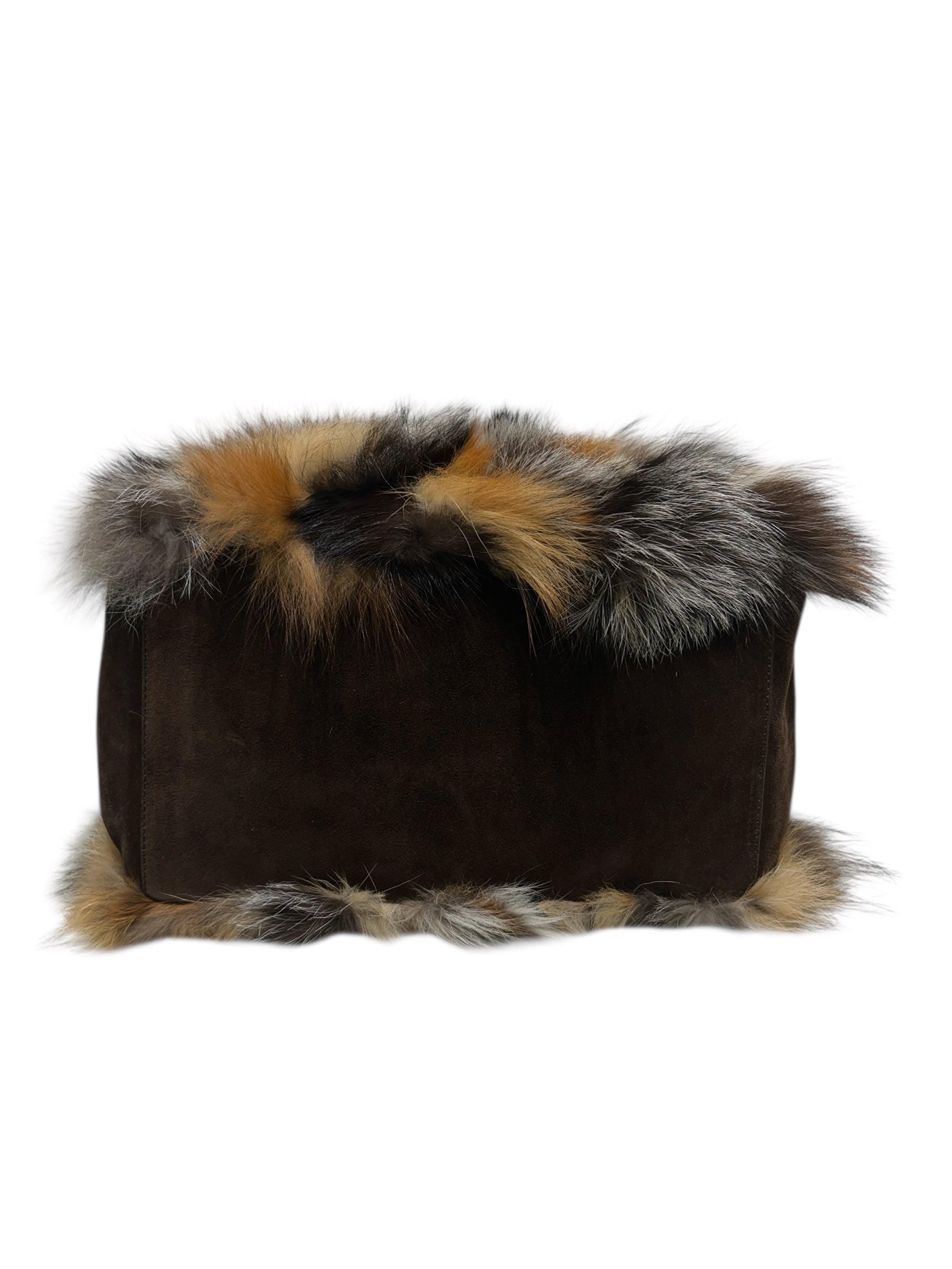 MICHAEL KORS/Tote Bag/Fur/BRW/light brown fur view 3