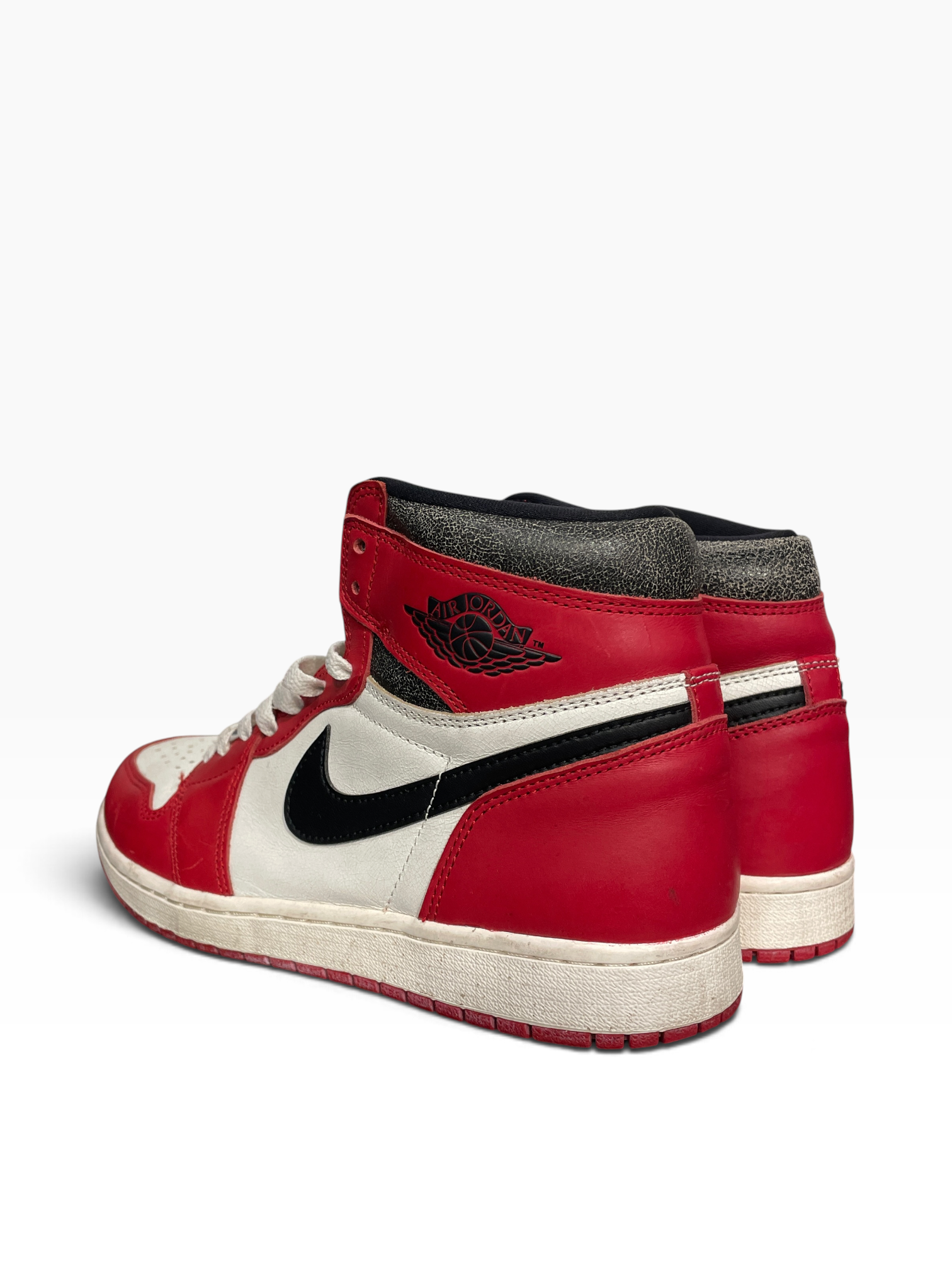 JORDAN BRAND/Hi-Sneakers/US 10.5/Leather/RED/JORDAN 1 LOST AND FOUND view 2