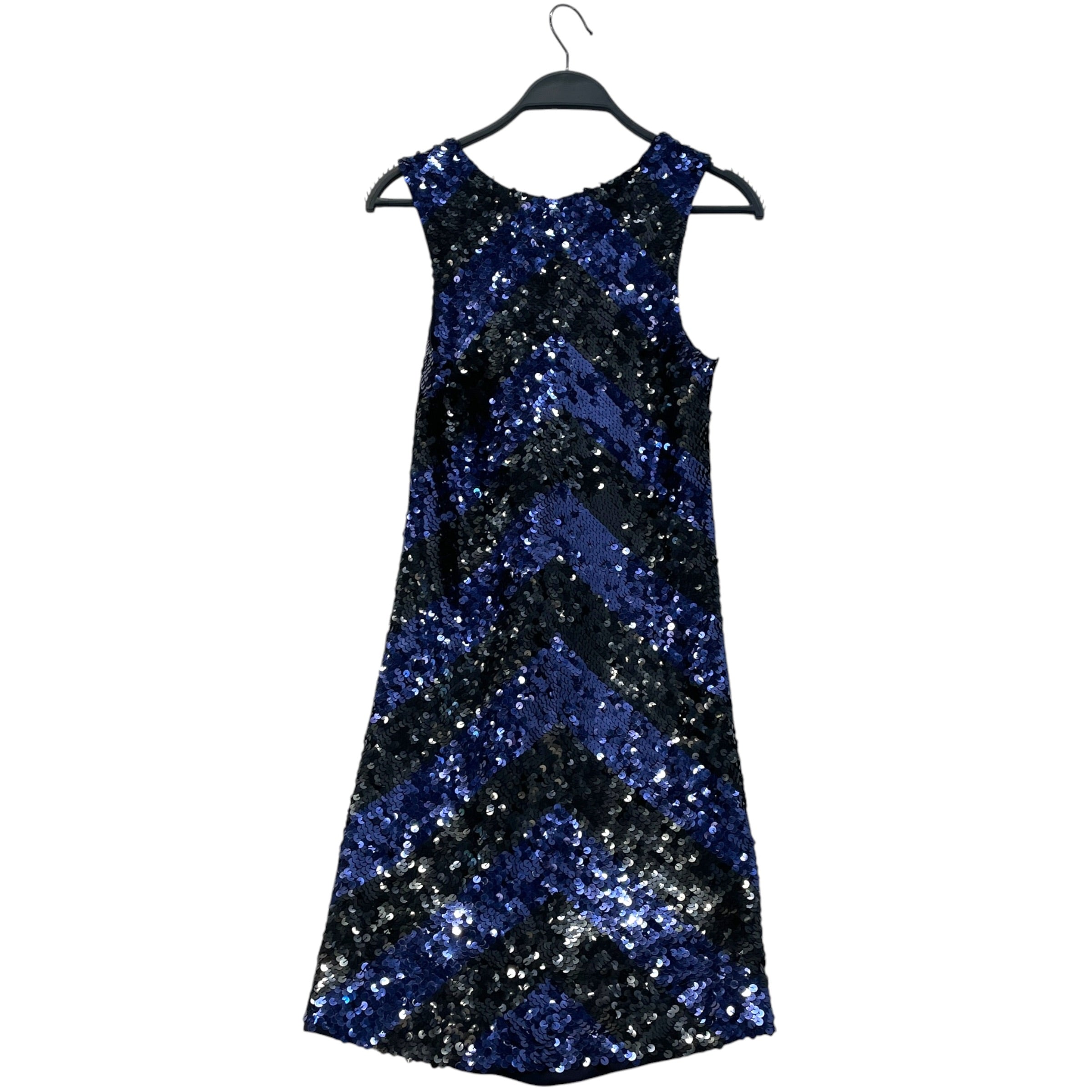 alice+olivia/SL Dress/XS/Stripe/Polyester/NVY/Midi Length/SEQUIN view 2