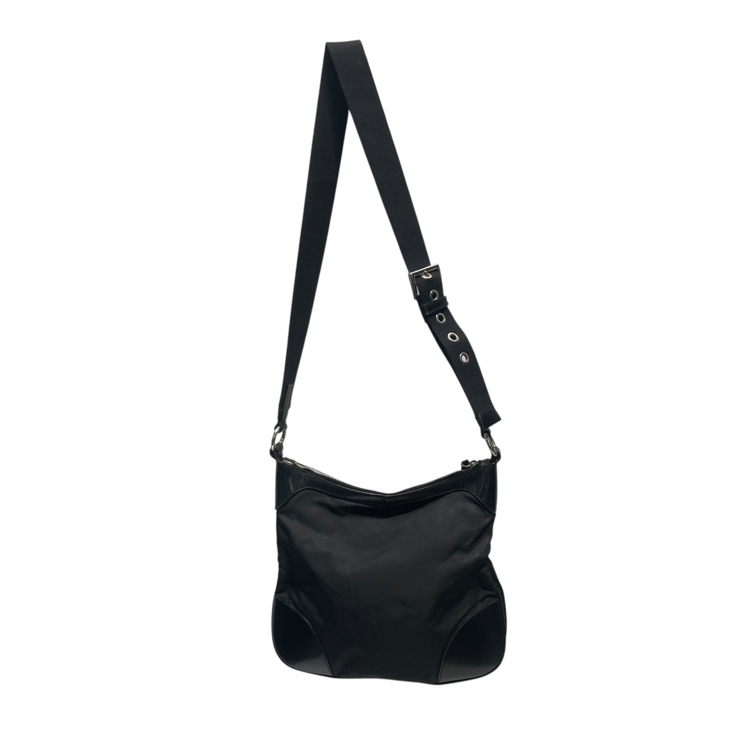 PRADA/Bag/Nylon/BLK/NYLON/ LEATHER view 2
