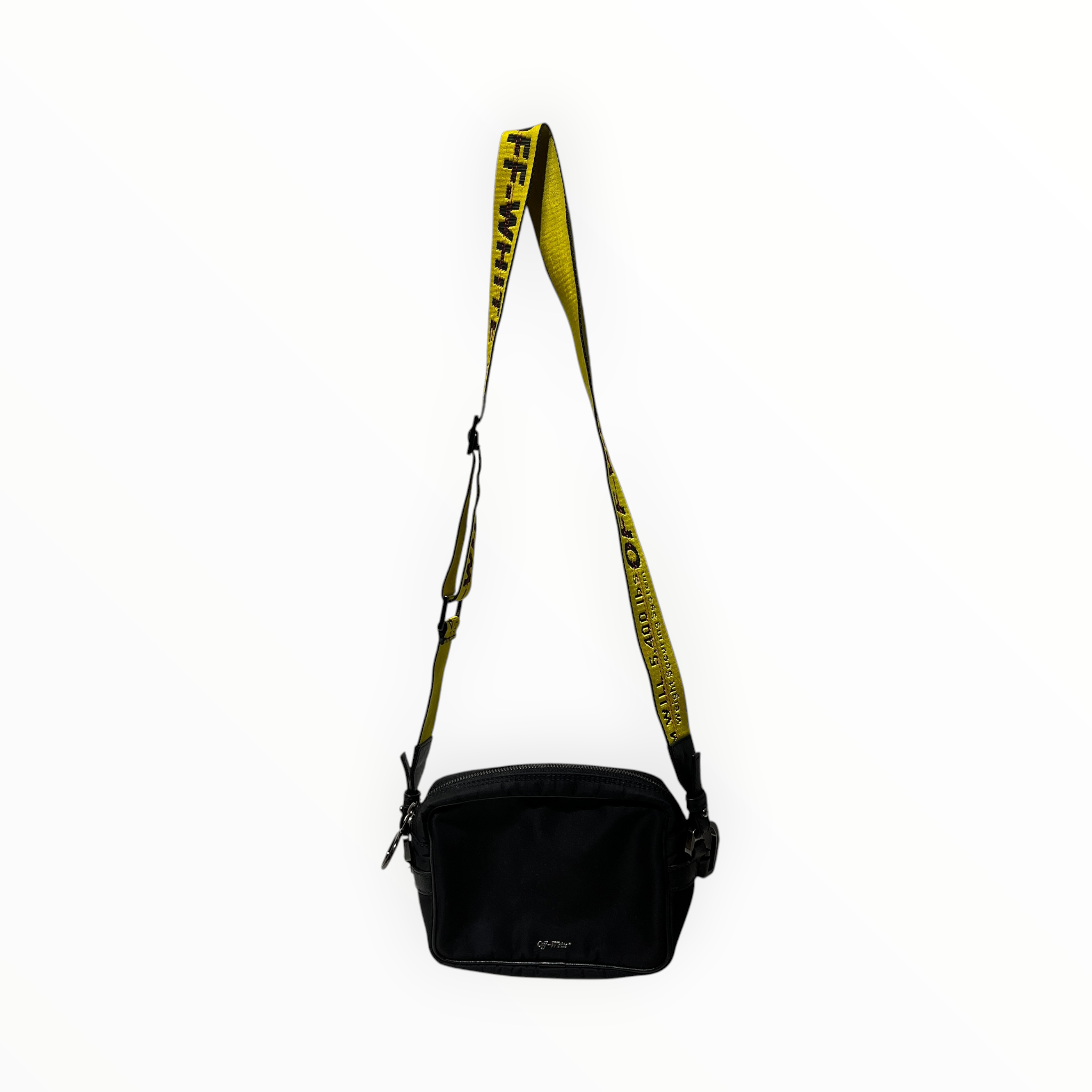 OFF-WHITE/Cross Body Bag/Nylon/BLK/Camera Bag view 1