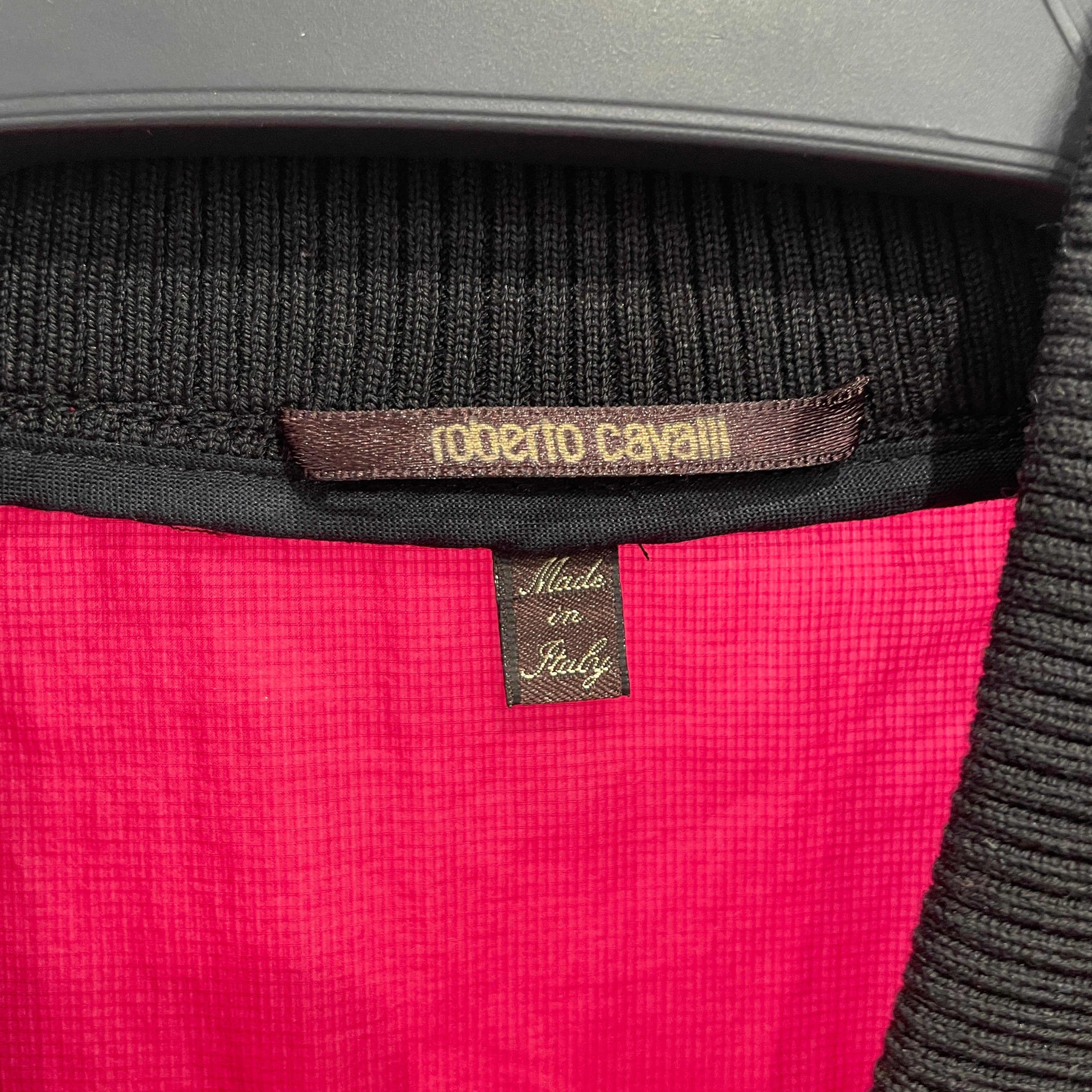 roberto cavalli/Jacket/50/Nylon/RED/BLACK COLLAR view 3
