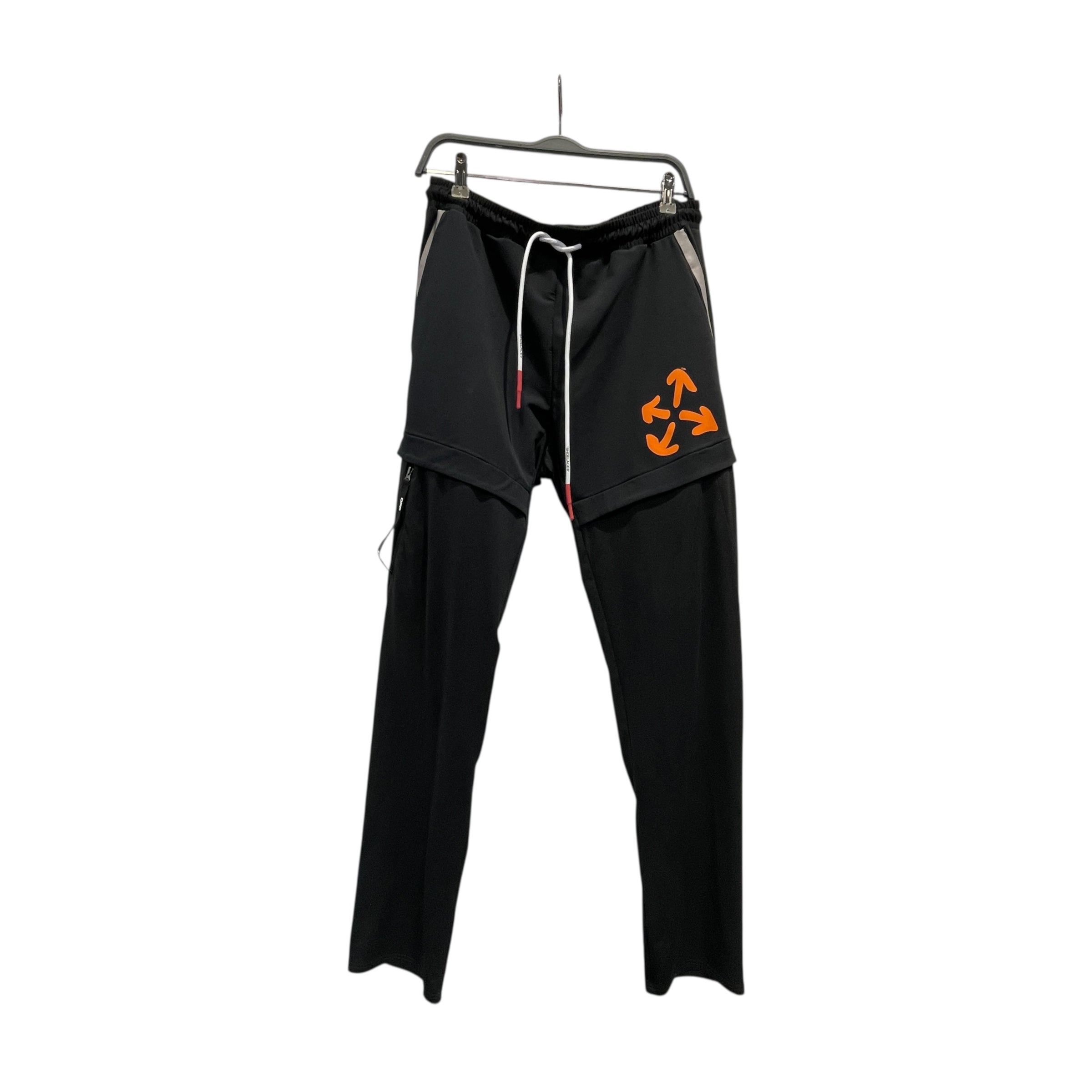 OFF-WHITE/Pants/L/Polyester/BLK/Off-Active Track Pants view 1