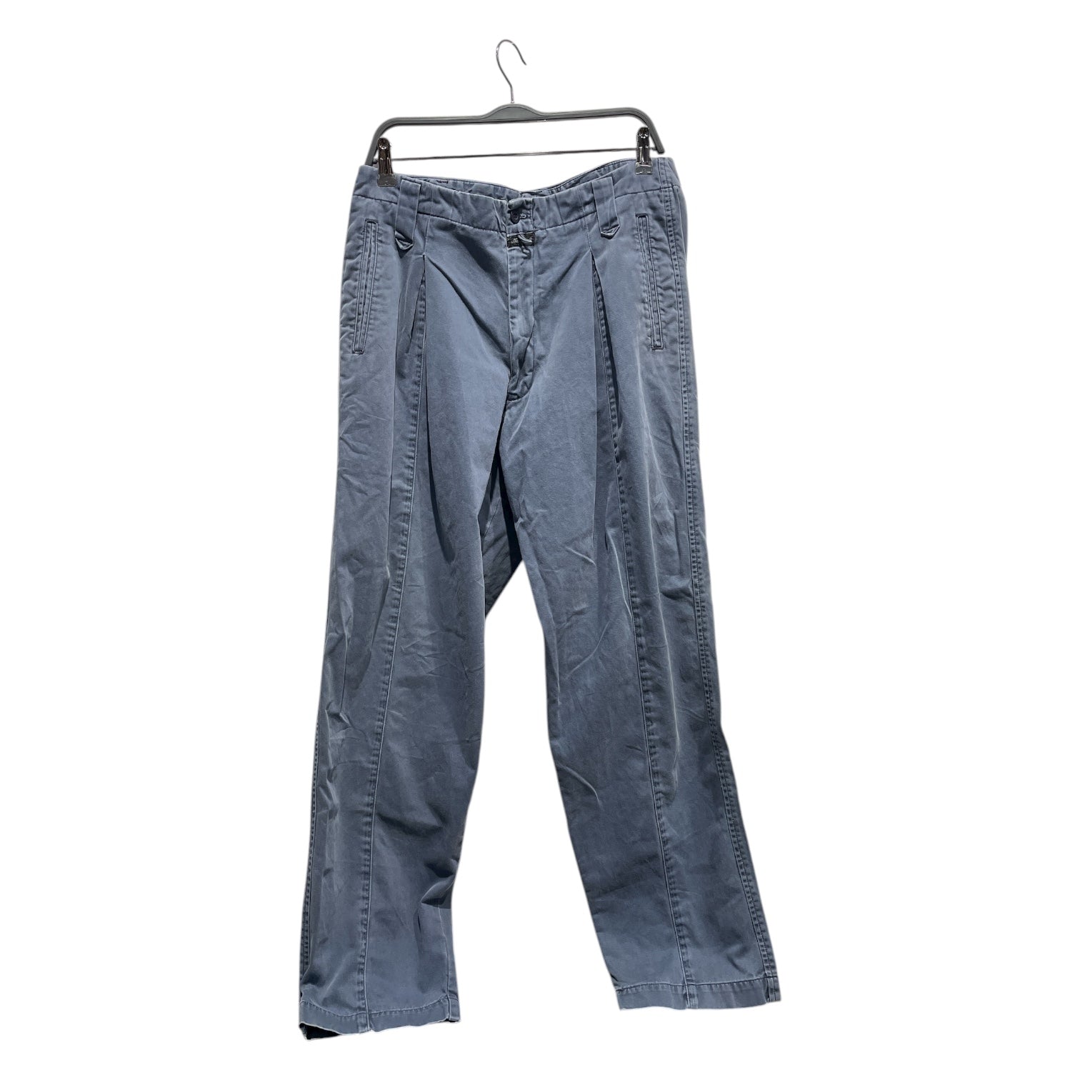 MARITHE FRANCOIS GIRBAUD/Pants/35/Cotton/IDG/Parachute Wide Leg Pants view 1