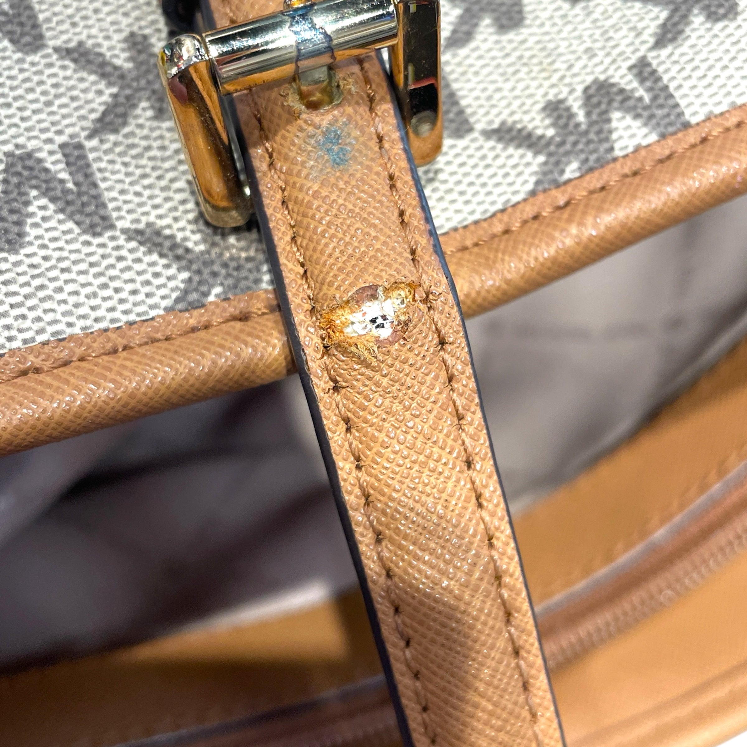 MICHAEL KORS/Tote Bag/Monogram/Leather/CML/Jet Set Travel view 6
