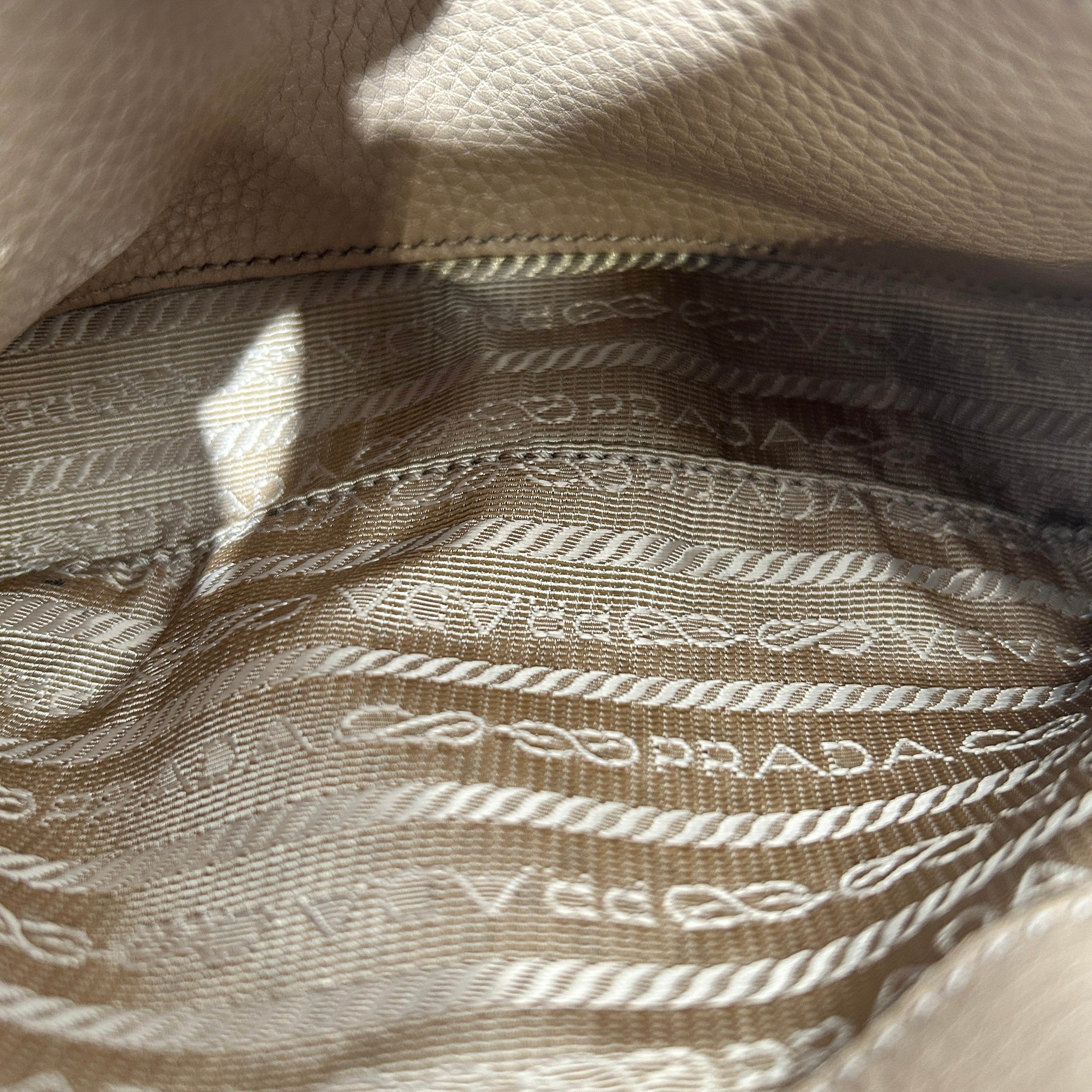 PRADA/Bag/Leather/BEG/Convertable Belt Bag view 4