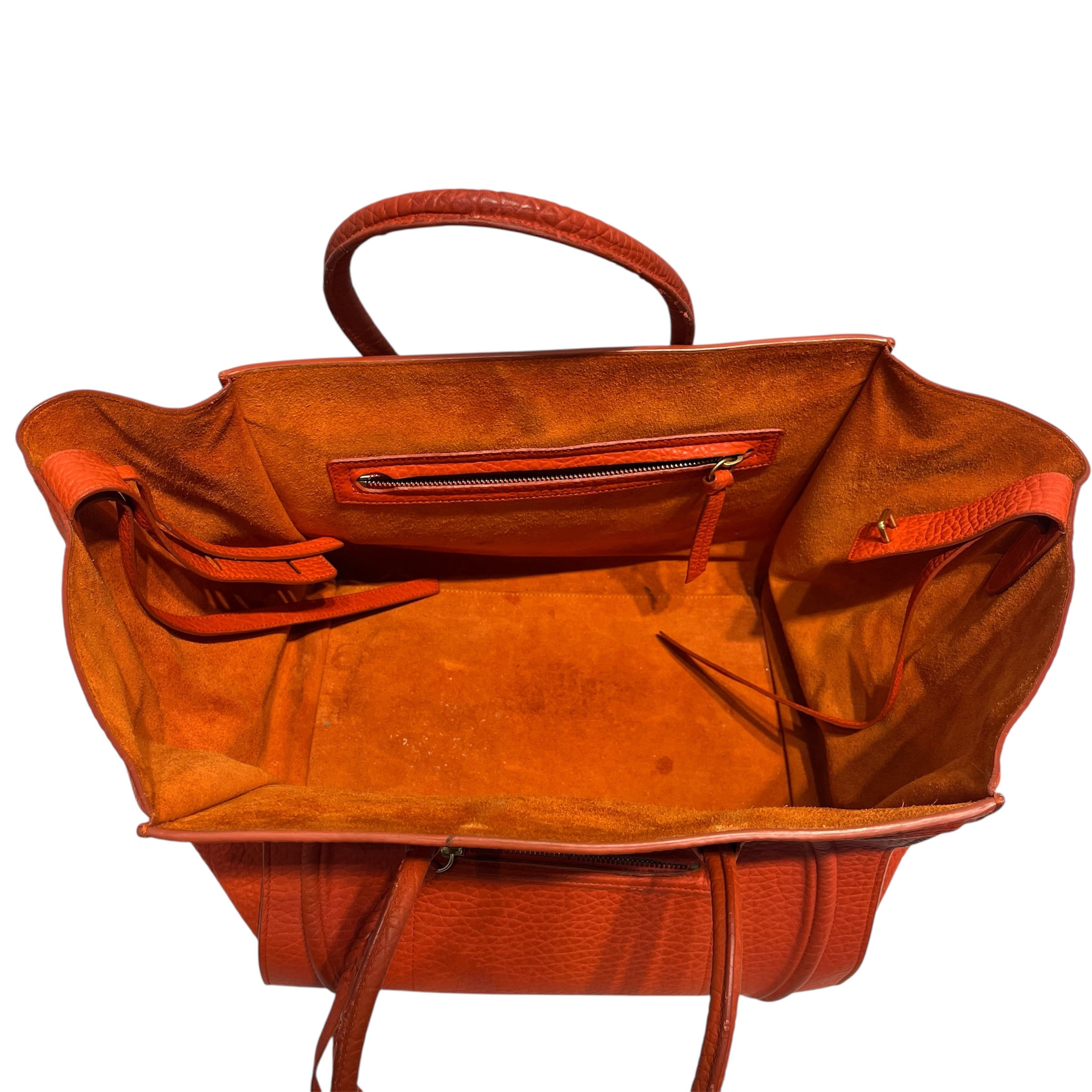 CELINE/Tote Bag/Leather/ORN/MEDIUM LUGGAGE PHANTOM view 7