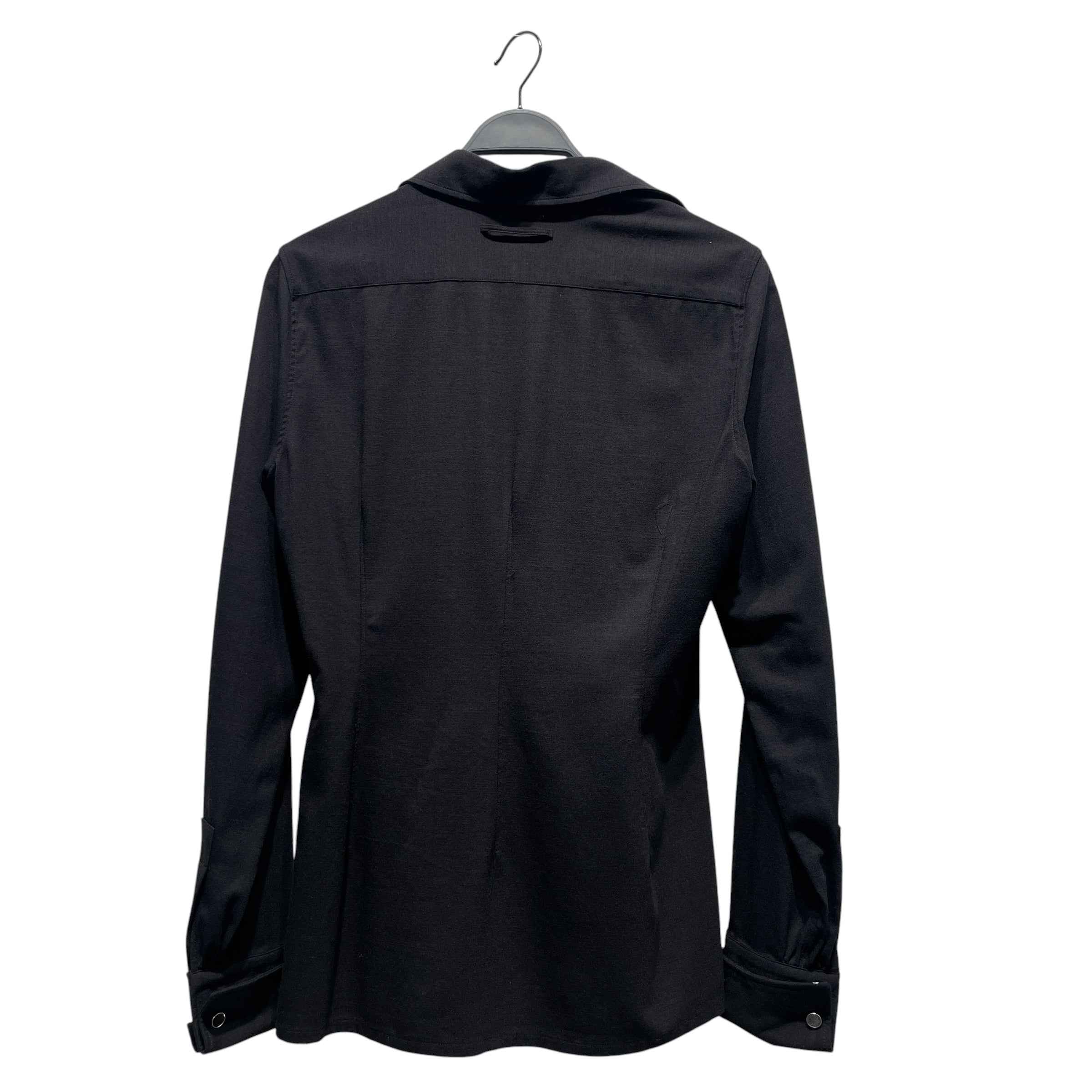 Jean Paul GAULTIER FEMME/Flannel Shirt/L/Cotton/BLK/ view 2