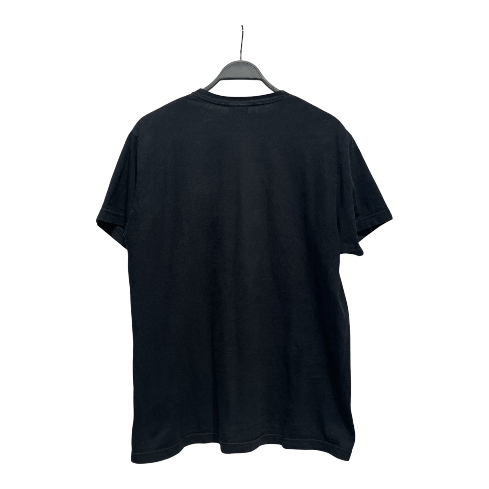 Supreme/COMME des GARCONS SHIRT/T-Shirt/XL/Cotton/BLK/Graphic/crinkled logo view 2