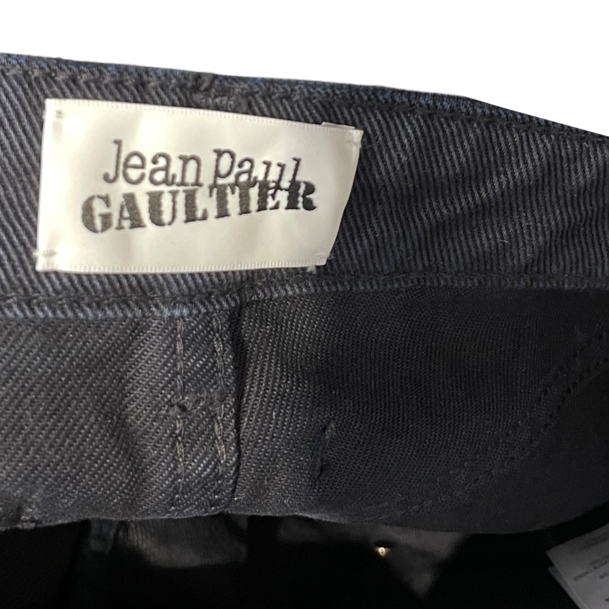 Jean Paul Gaultier/Wide Leg Pants/Denim/NVY/ view 5