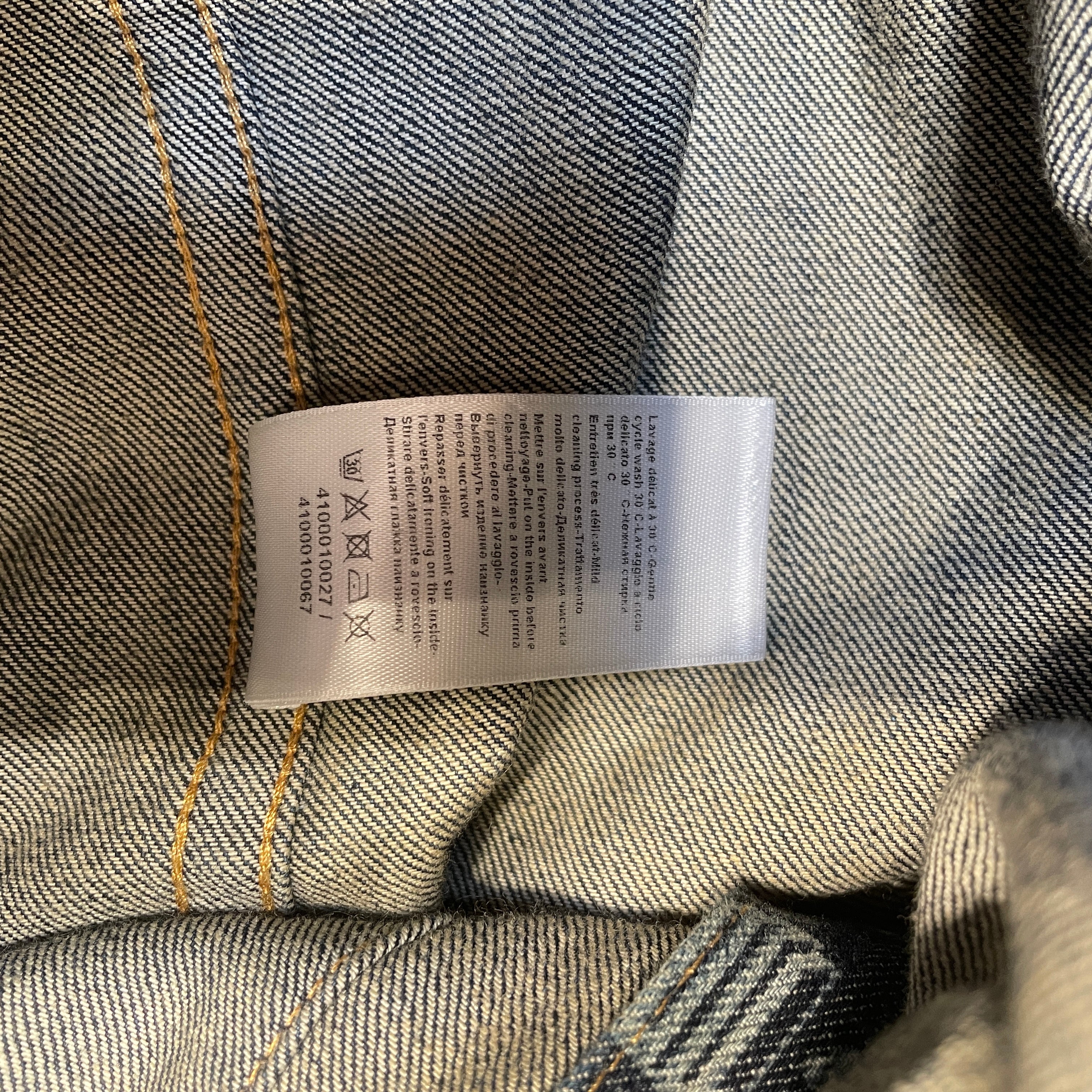 LANVIN/Denim Jkt/M/Denim/BLU/Monogram/ view 5