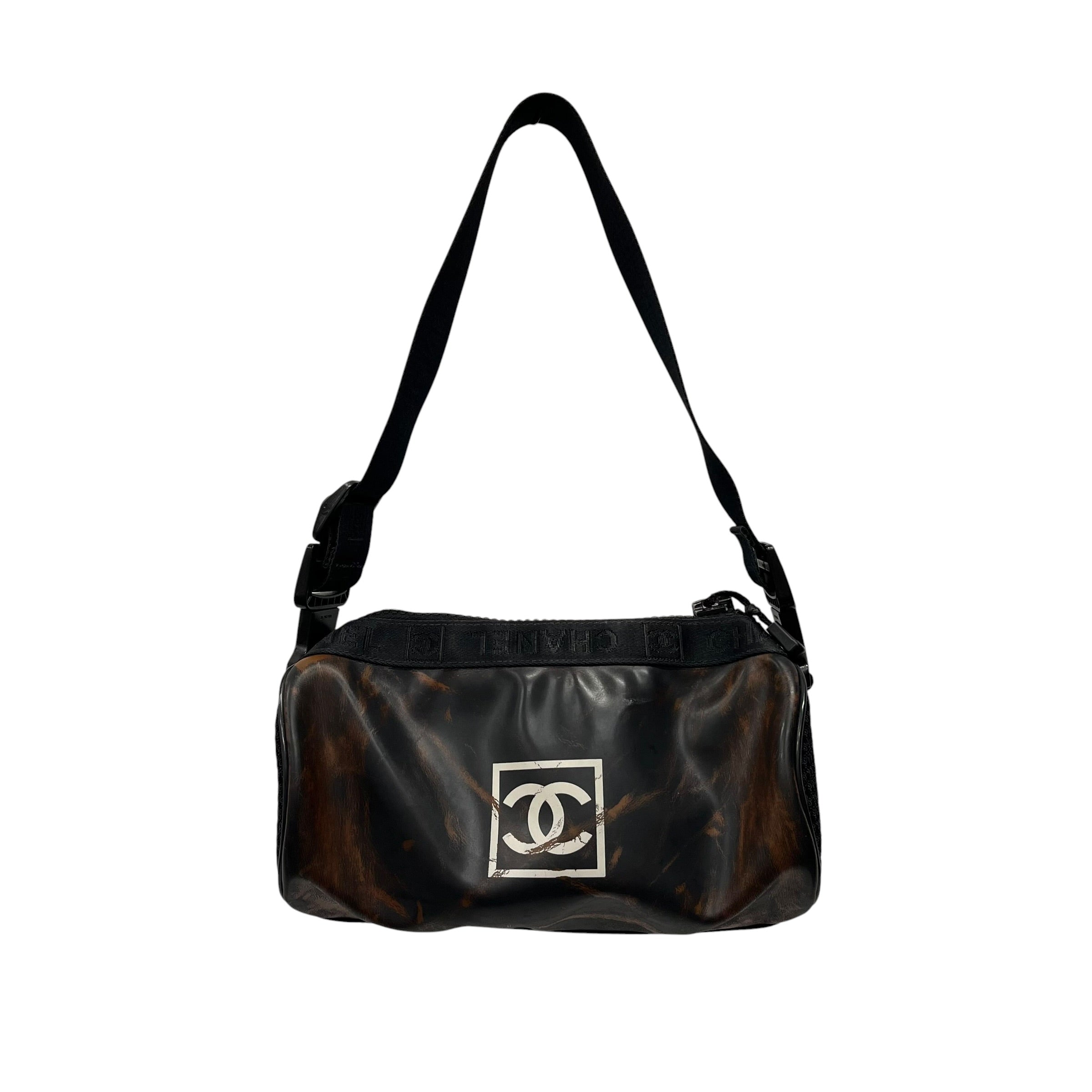 CHANEL/Bag/All Over Print/Cotton/BRW/Sport Ligne Mini Duffle view 2