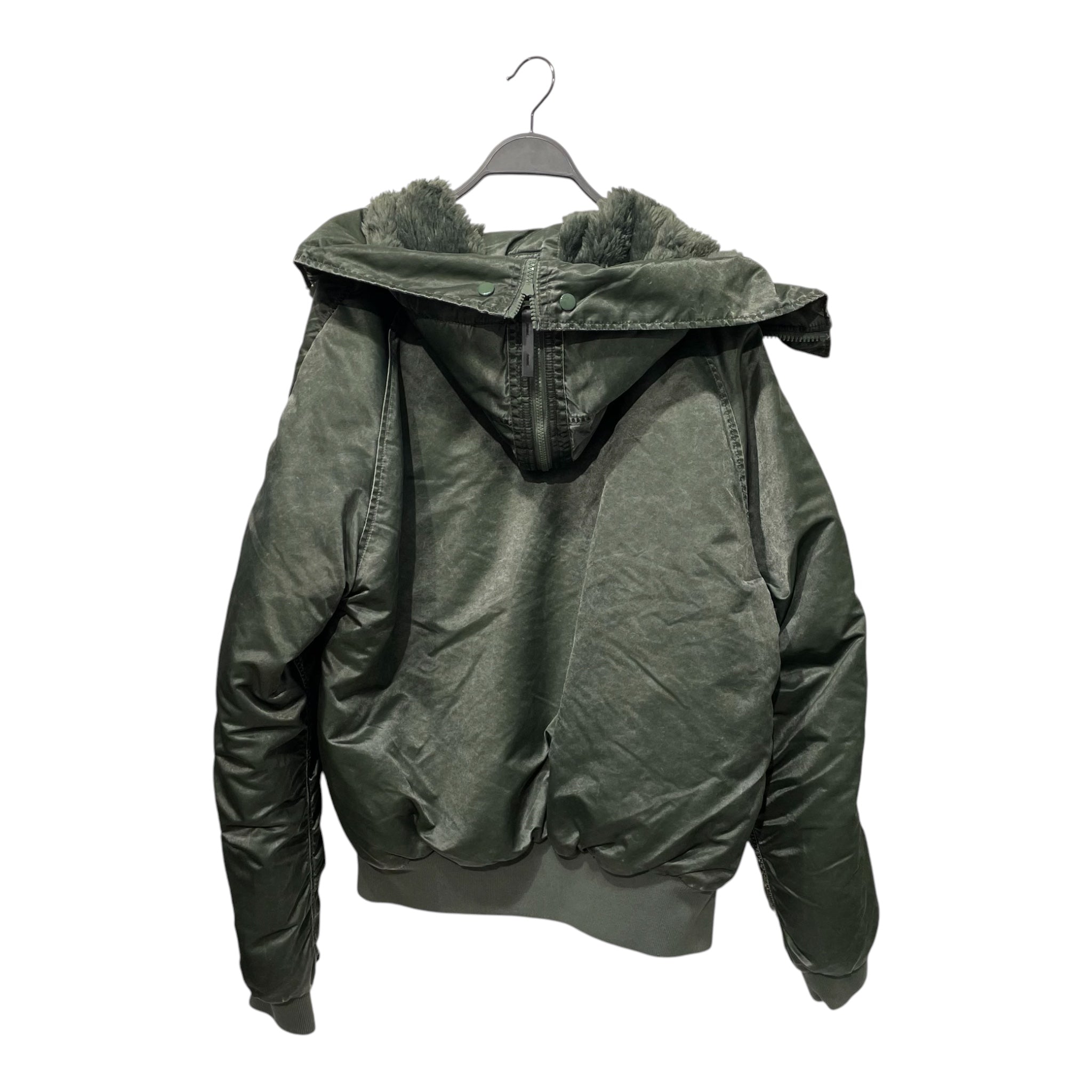 ALPHA INDUSTRIES/Flight Jkt/XL/Cotton/GRN/ view 2