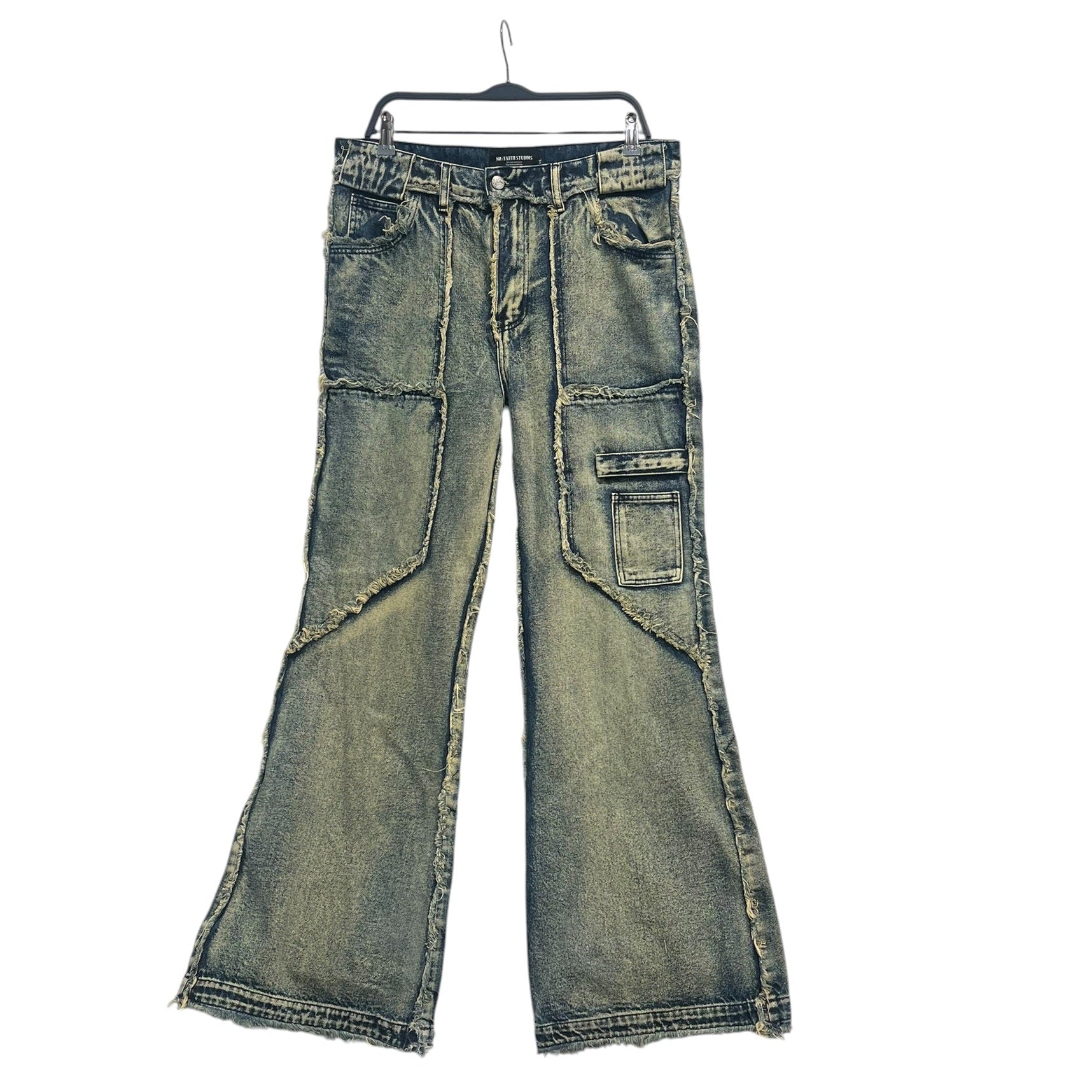 NO/FAITH STUDIOS/Pants/XL/Denim/GRN/DENIM WASH view 1
