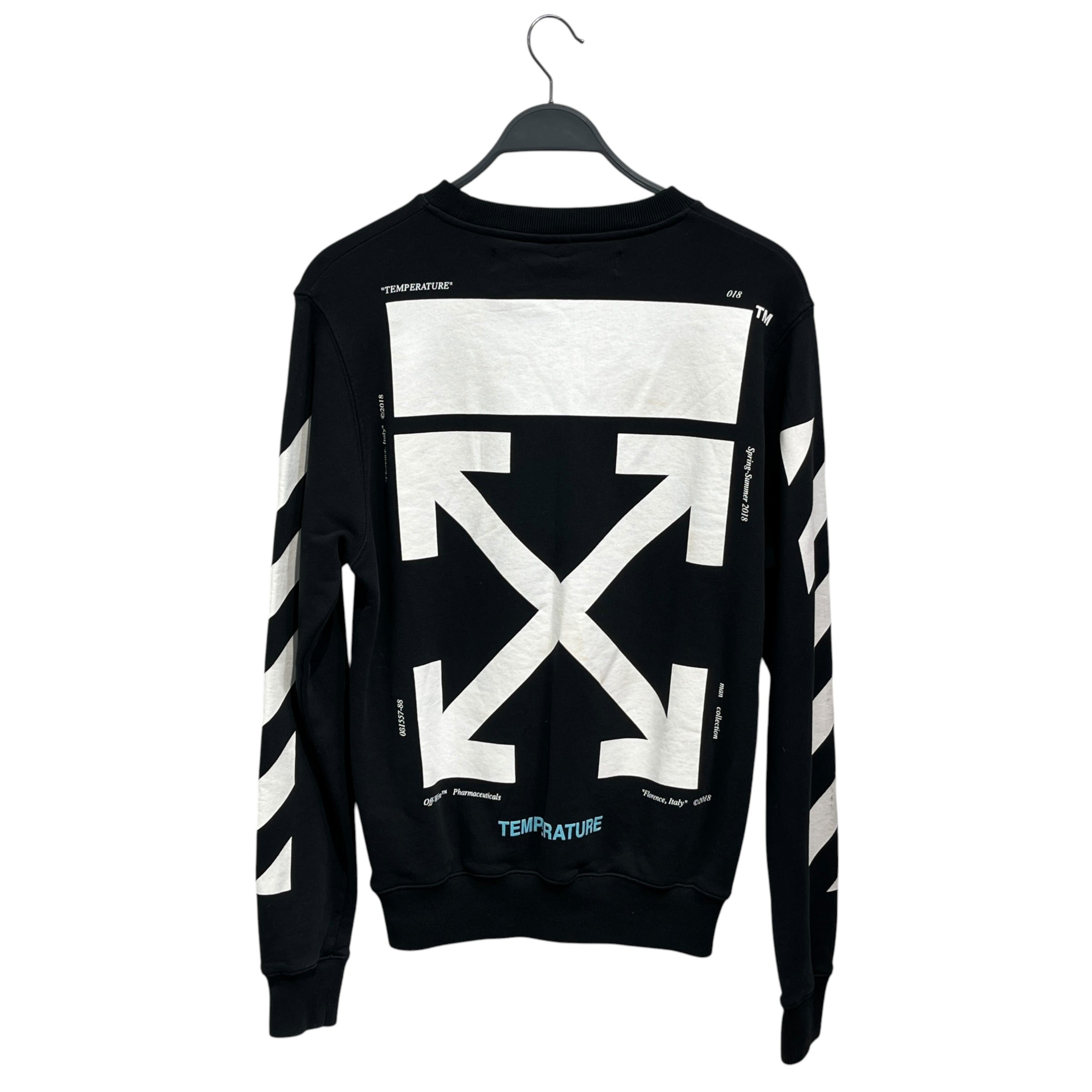 OFF-WHITE/Sweatshirt/XXS/Cotton/BLK/Pullover/Mona Lisa view 2