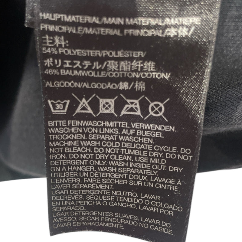 YOHJI YAMAMOTO/Sweatshirt/S/Cotton/BLK/