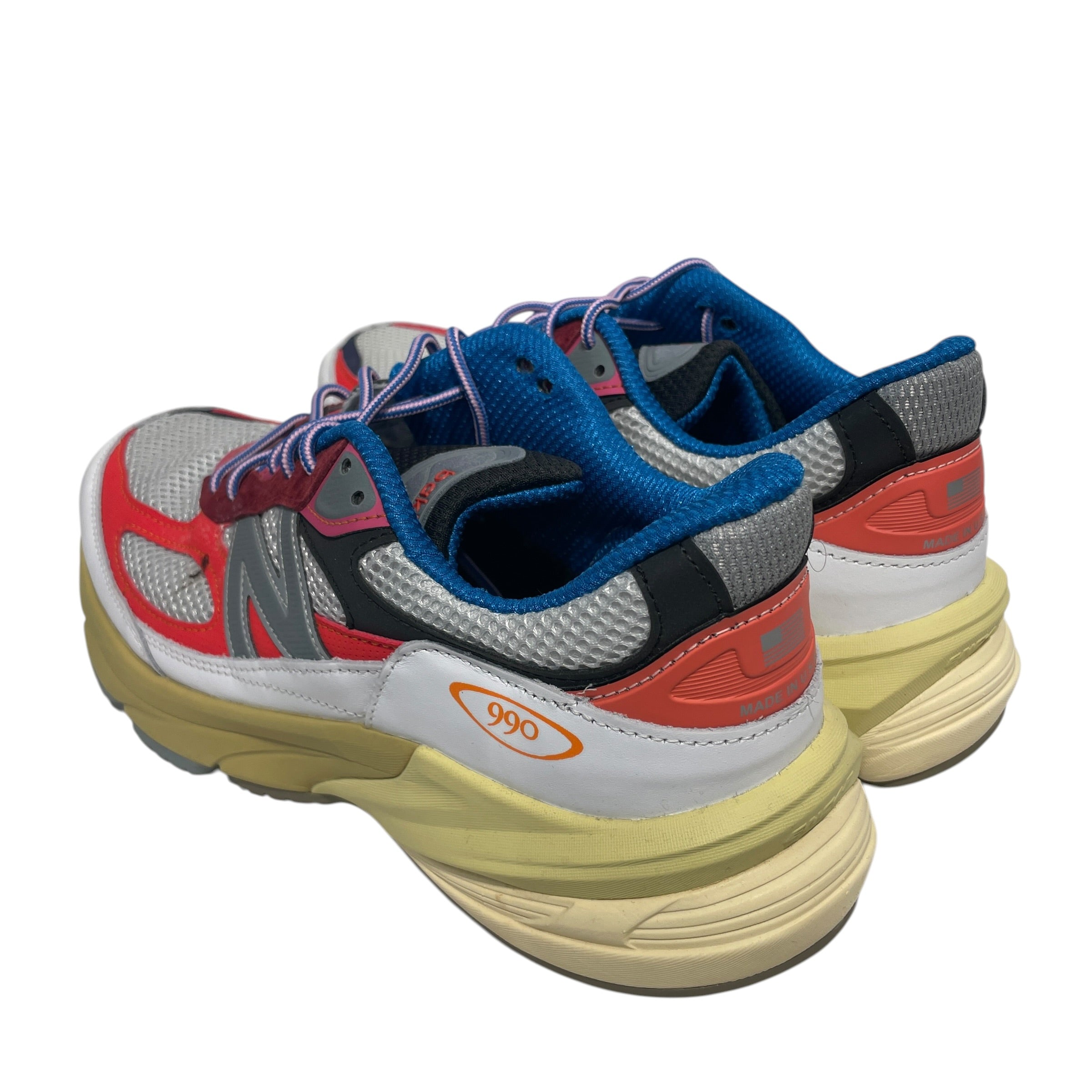 NEW BALANCE/Low-Sneakers/US 9.5/RED/action bronson/untitled/red view 2