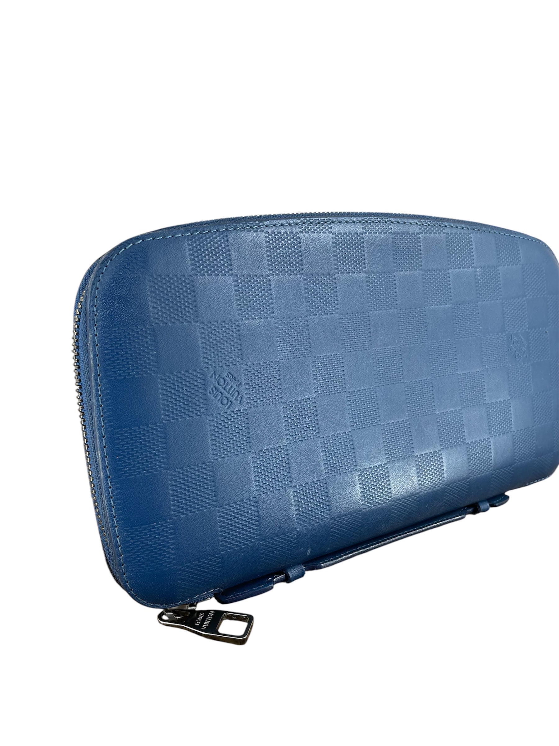 LOUIS VUITTON/Hand Bag/Leather/BLU/LOUIS VUITTON BLUE HAND BAG view 6