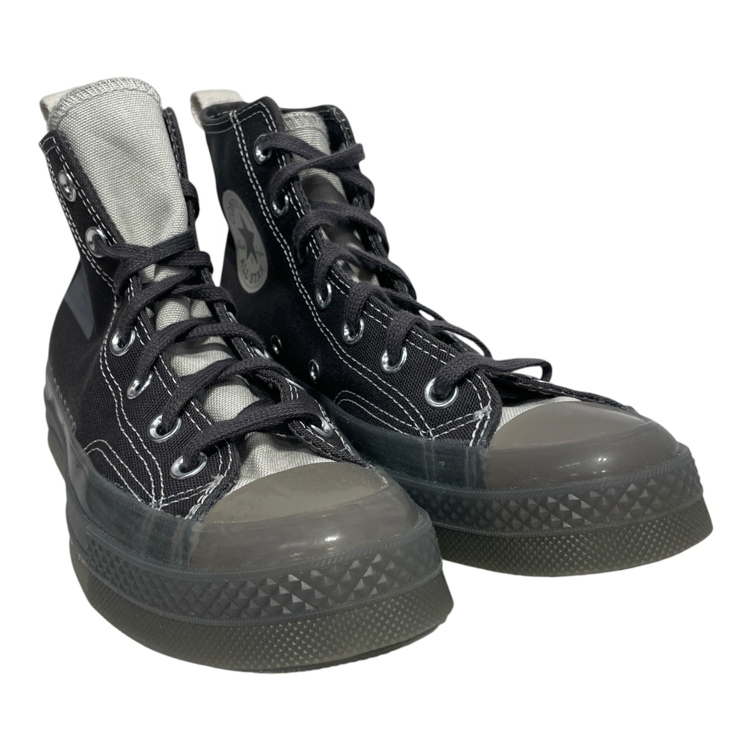 CONVERSE/ACW(Ascent World)/Hi-Sneakers/US 7.5/Cotton/GRY/gummybottom/design view 1