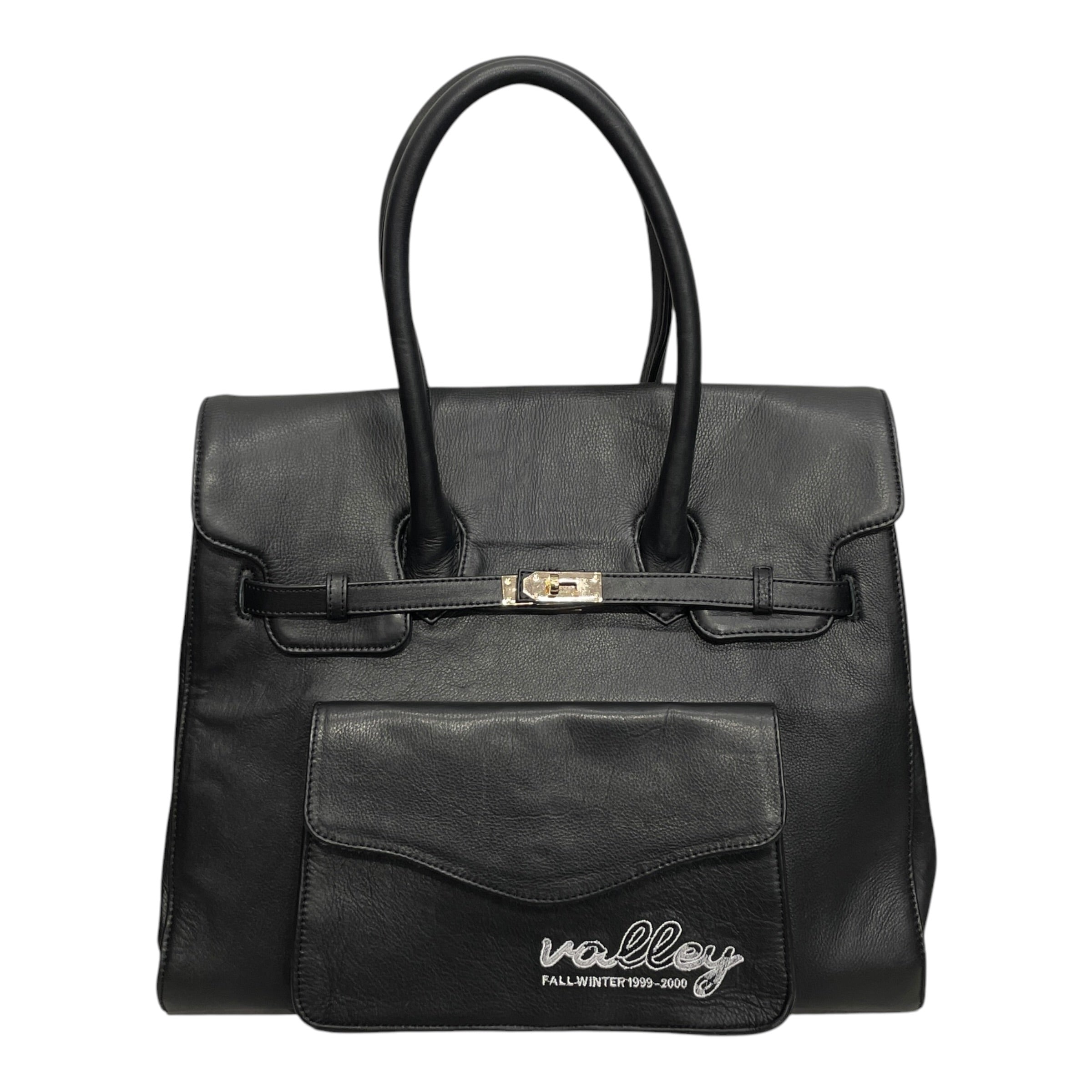 Vale/Hand Bag/Graphic/Leather/BLK/FIRKIN view 1