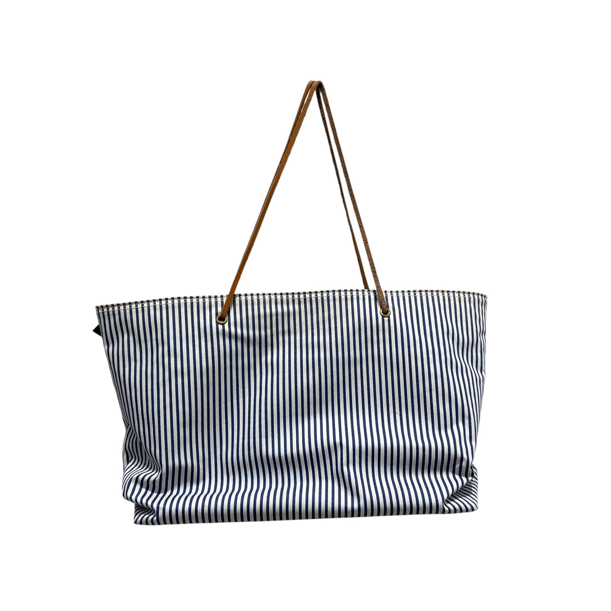TENALYS/ISSEY MIYAKE/Hand Bag/Leather/CML/rare vintage + stripe liner ba view 8