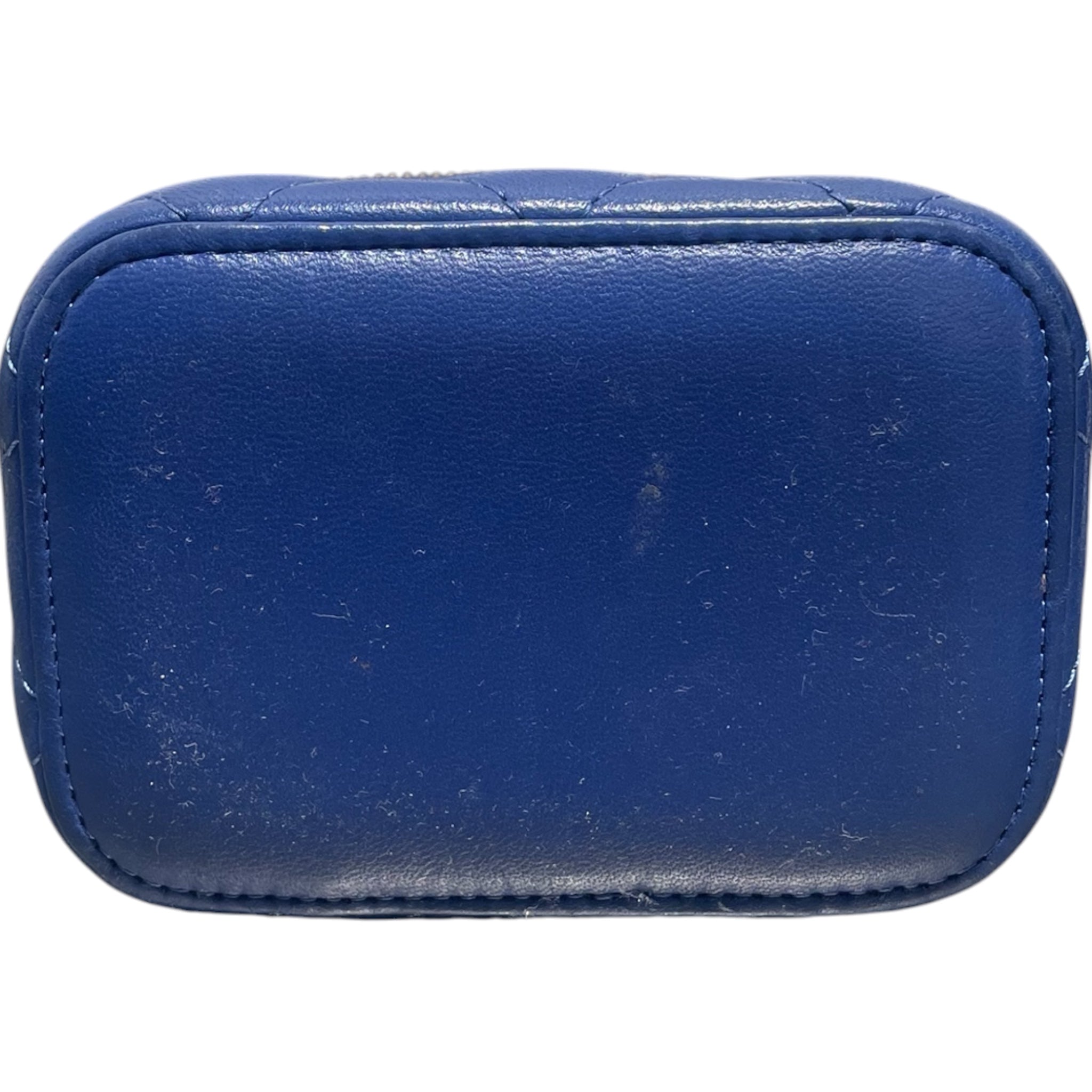 CHANEL/Cross Body Bag/BLU/mini lambskin quilted view 5