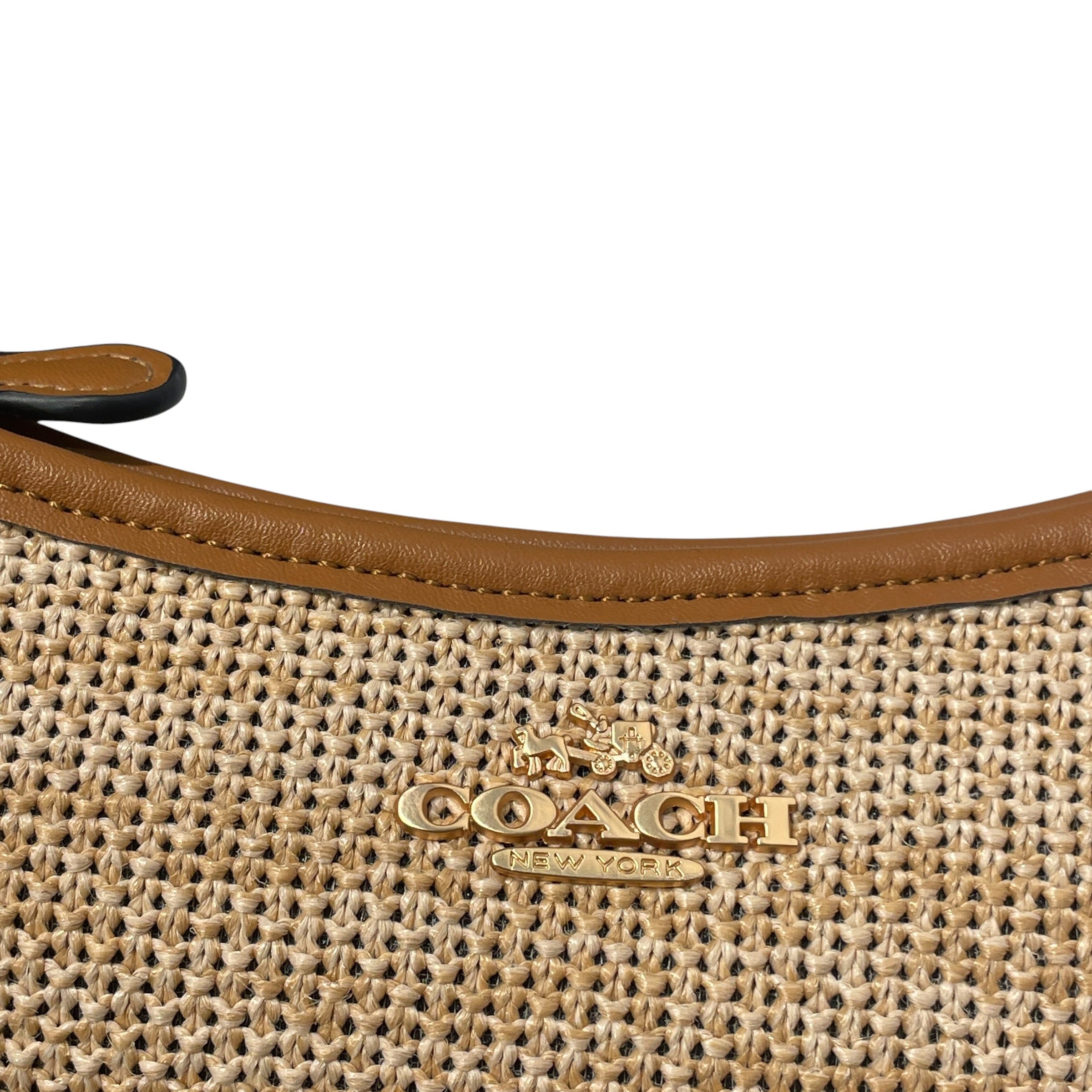 COACH/Tote Bag/CML/TERI STRAW BAG view 4