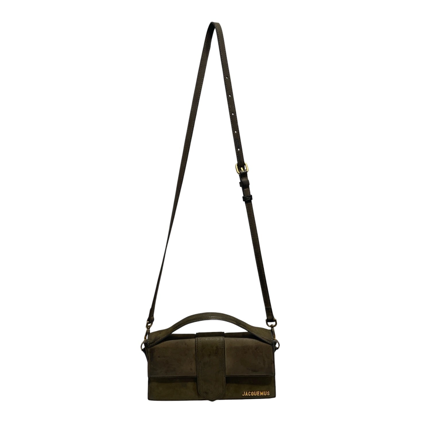 JACQUEMUS/Cross Body Bag/Leather/GRN/Le Bambino Crossbody view 1