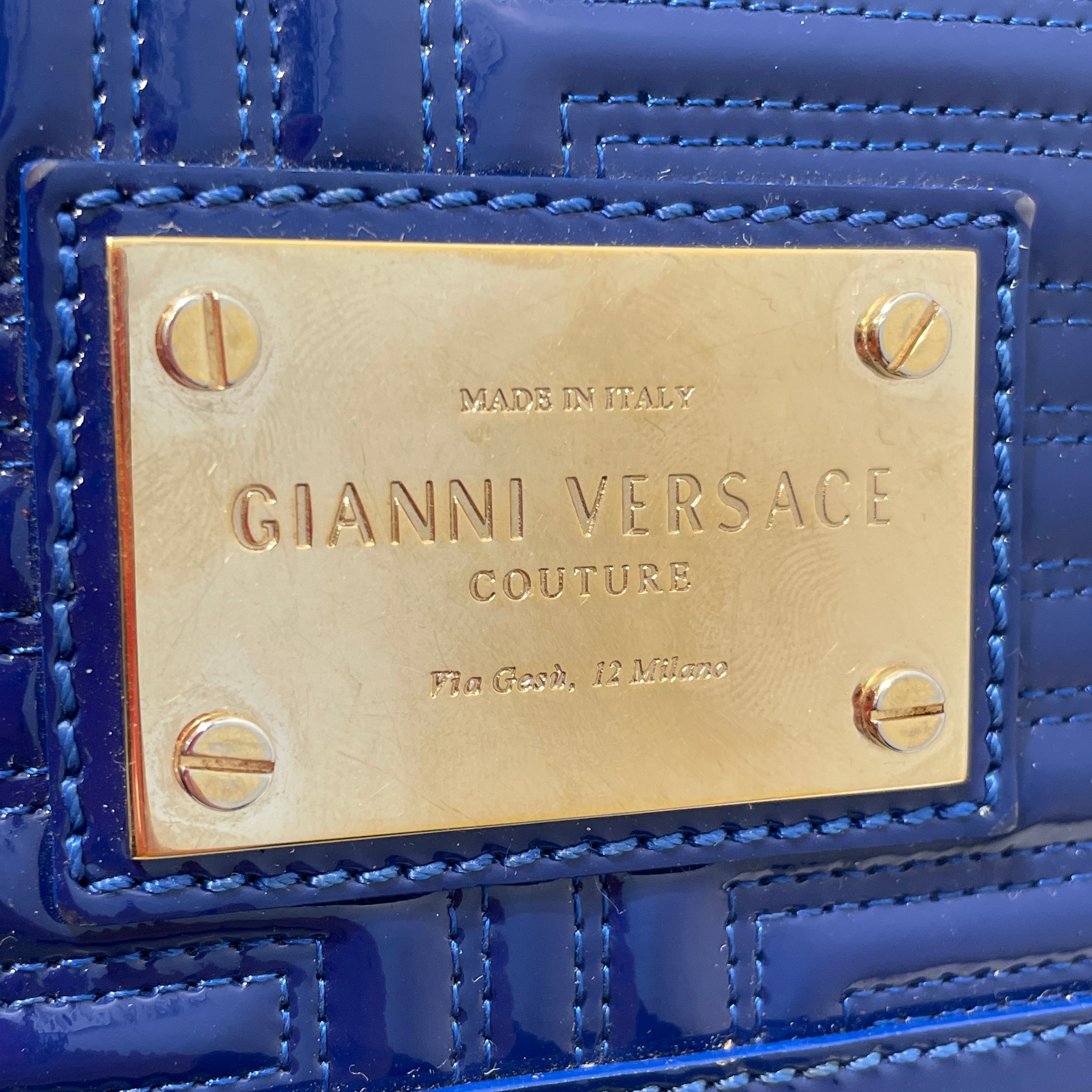 VERSACE/Hand Bag/Patent Leather CLutch view 5